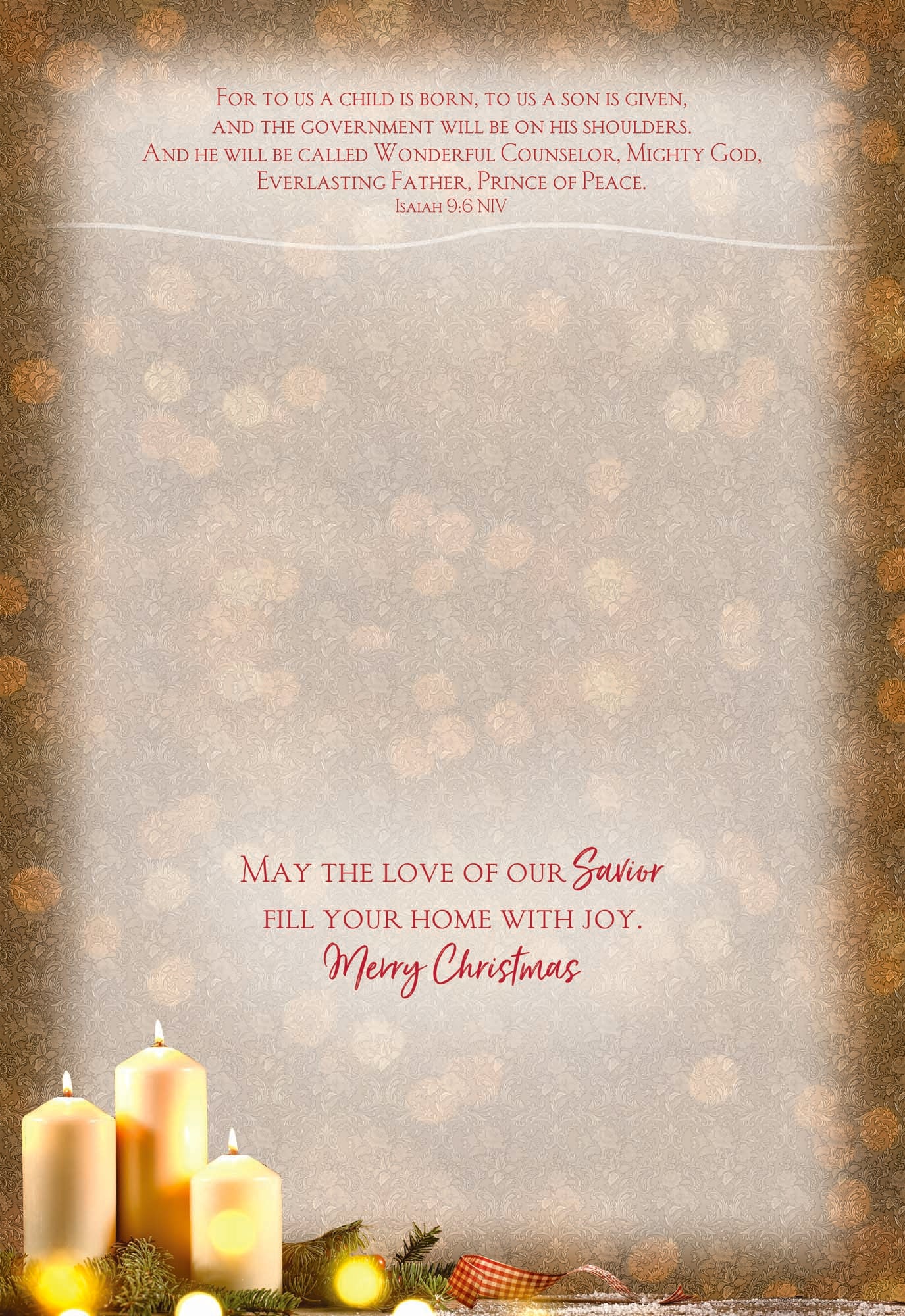 High-Quality Christmas Card