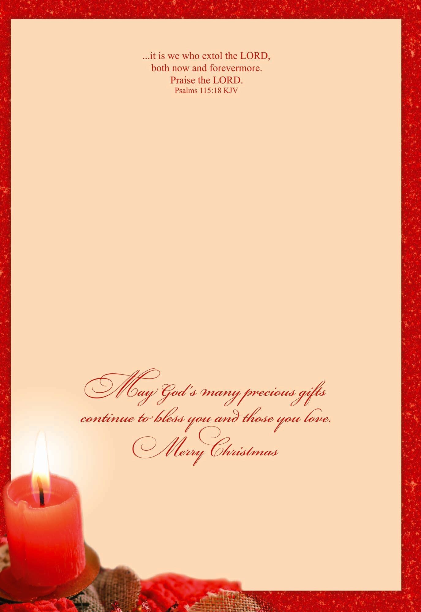 High-Quality Christmas Card