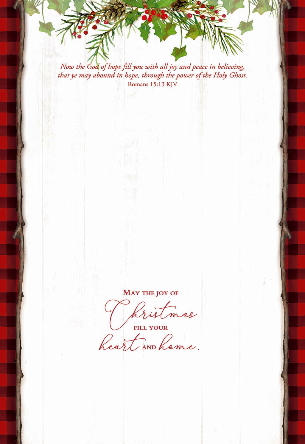 Christian Christmas Cards by Shared Blessings - Joy to the World, 12 Assorted Christmas Cards