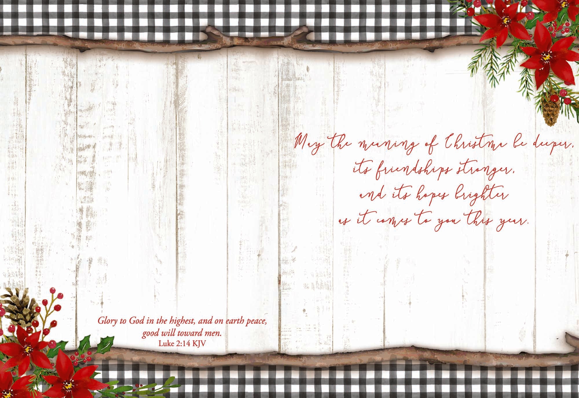 Christian Christmas Cards by Shared Blessings - Joy to the World, 12 Assorted Christmas Cards