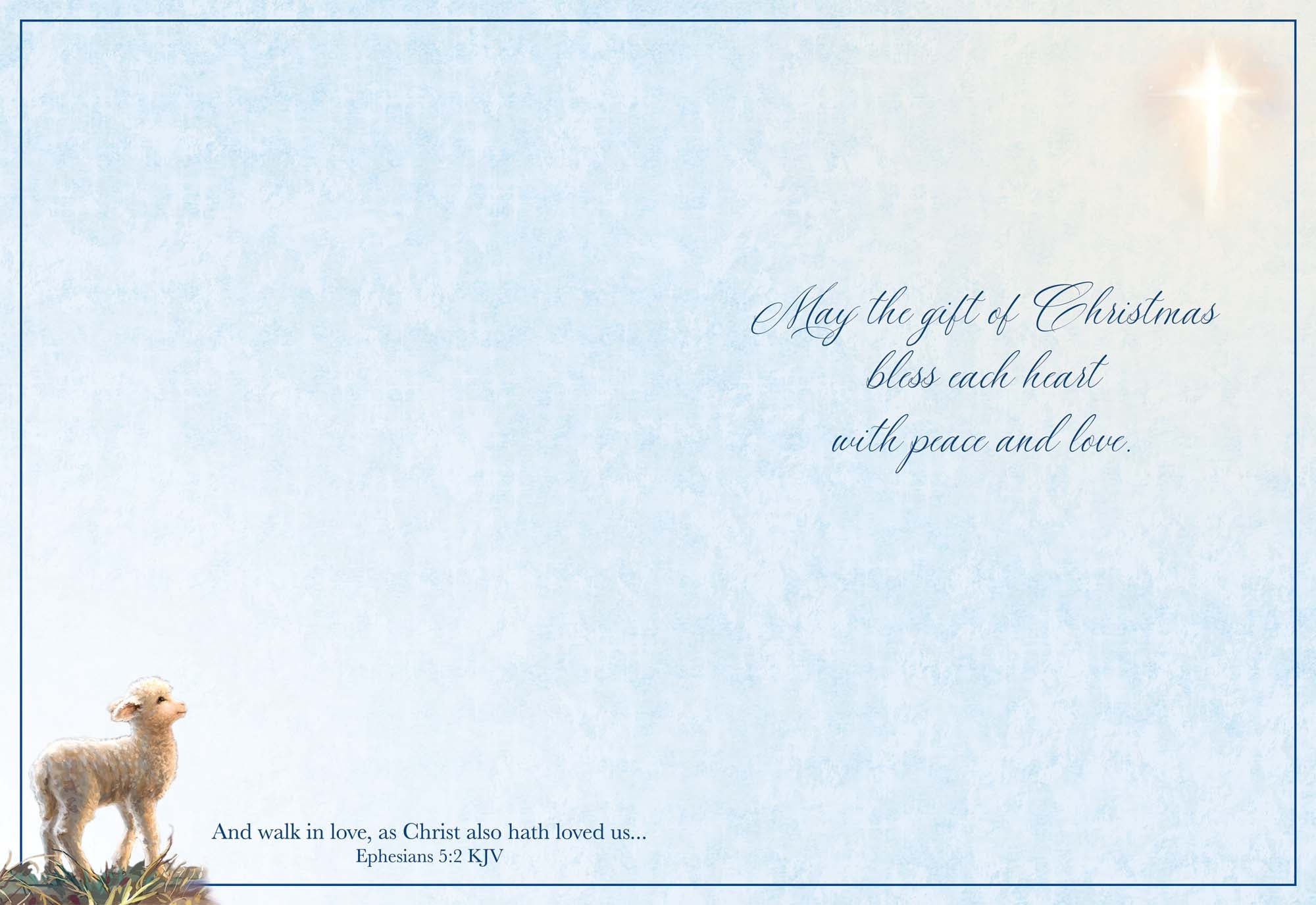 Religious Christmas Cards by Shared Blessings - Holy Family - 12 Assorted Cards with KJV Scripture