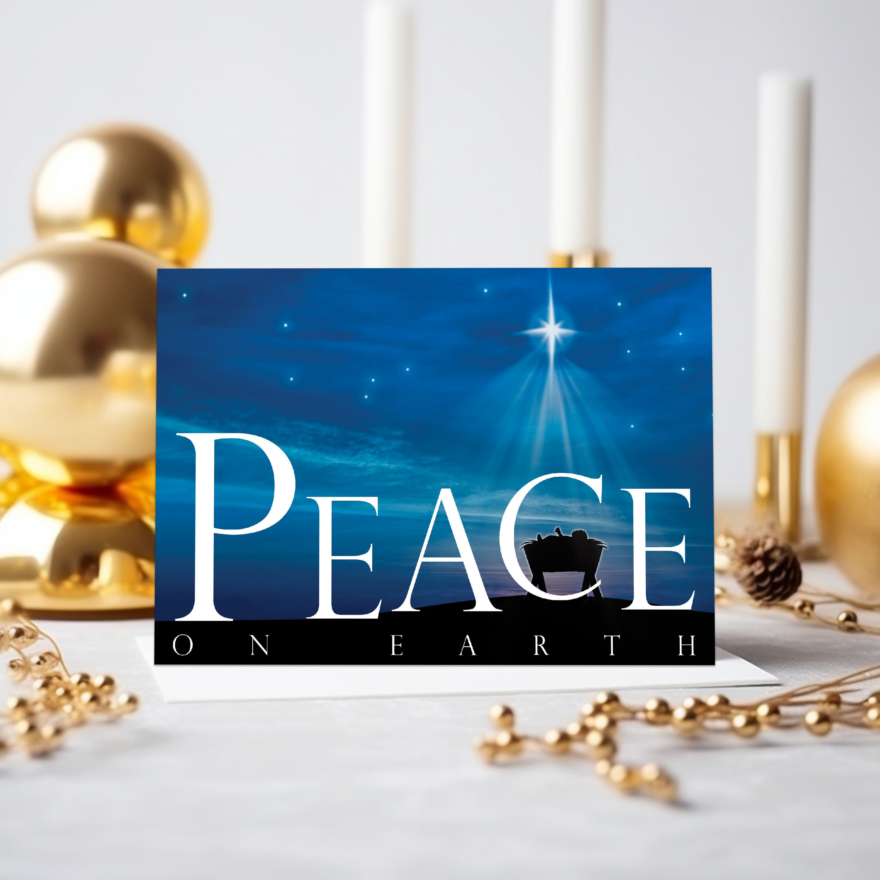 Christian Christmas Cards by Shared Blessings - Gifts of Christmas, 12 Assorted Cards and Envelopes