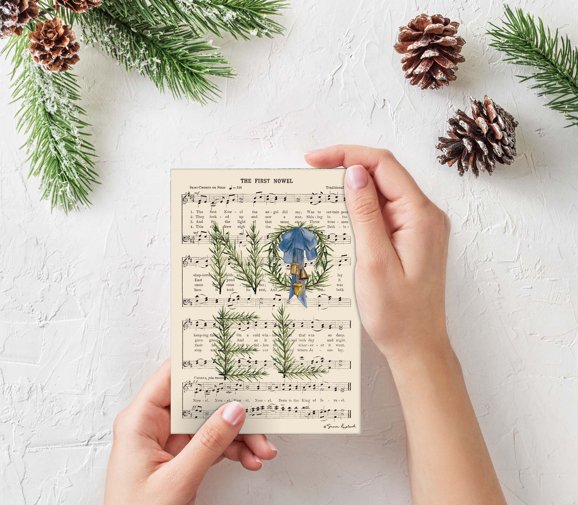 Holy Night Wonders | Religious Christmas Cards by Shared Blessings - 12 Assorted Cards with KJV Scripture