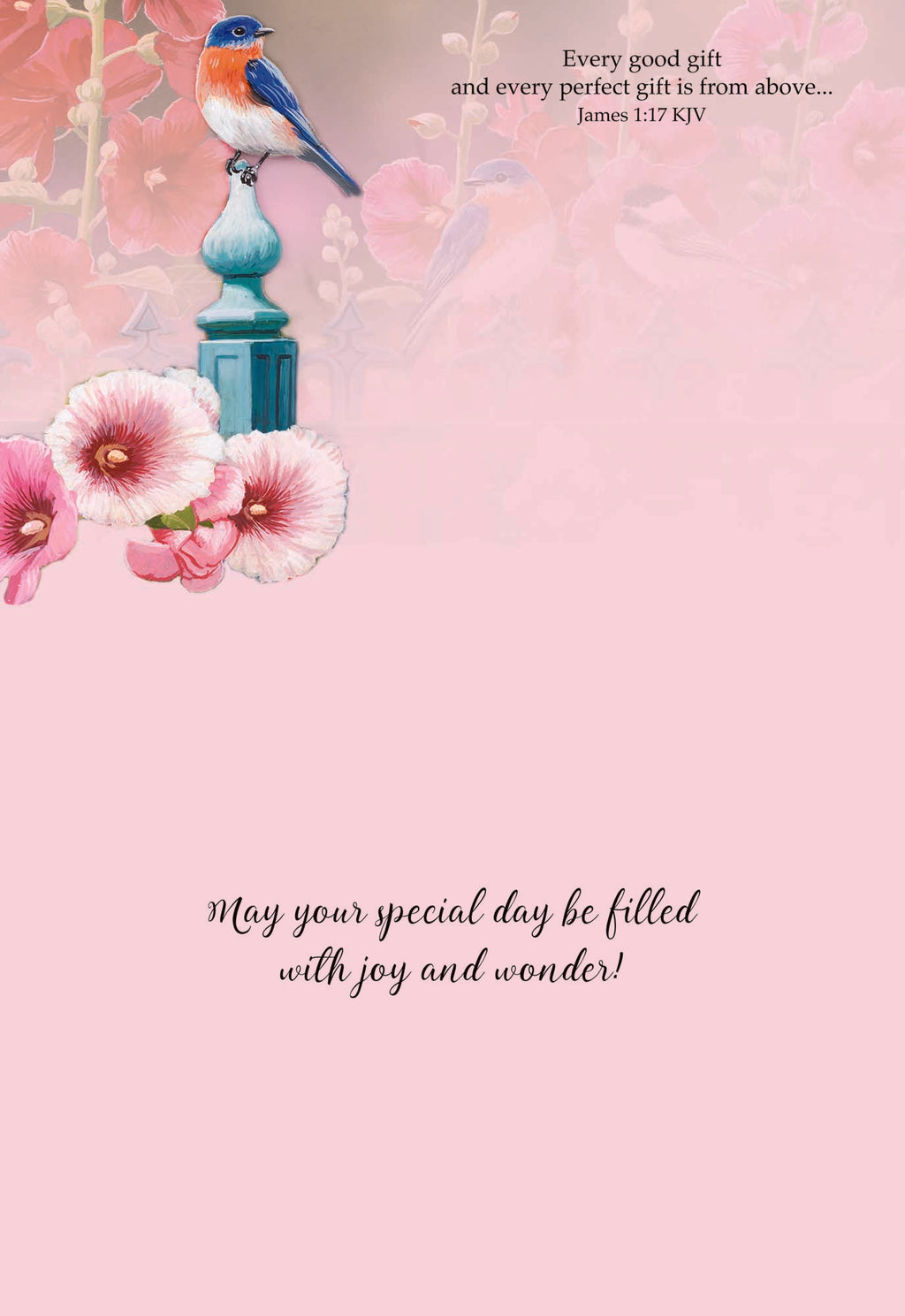 Christian Birthday Cards by Shared Blessings- Birds, 12 Cards and Envelopes