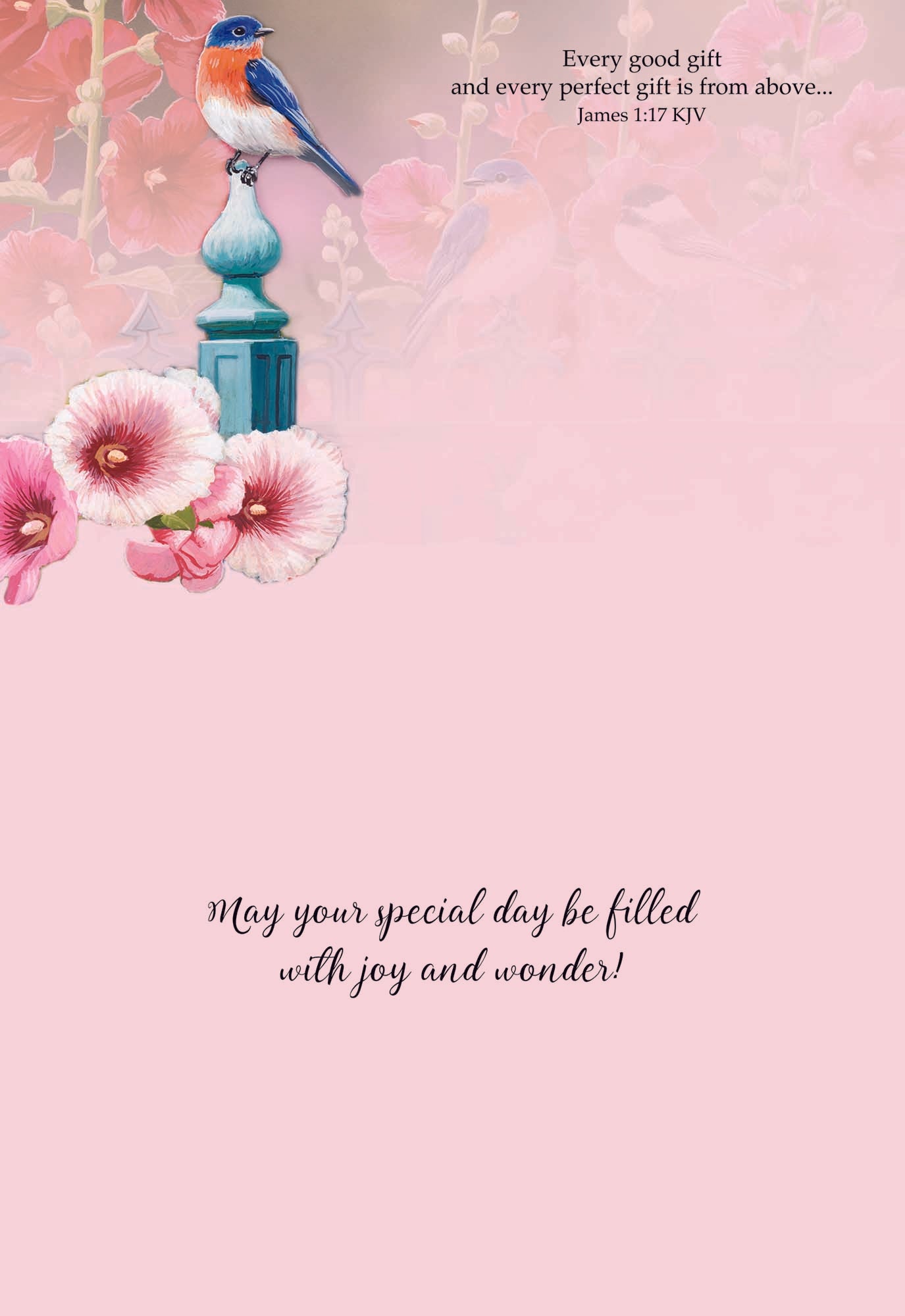 Christian Birthday Cards by Shared Blessings- Birds, 12 Cards and Envelopes