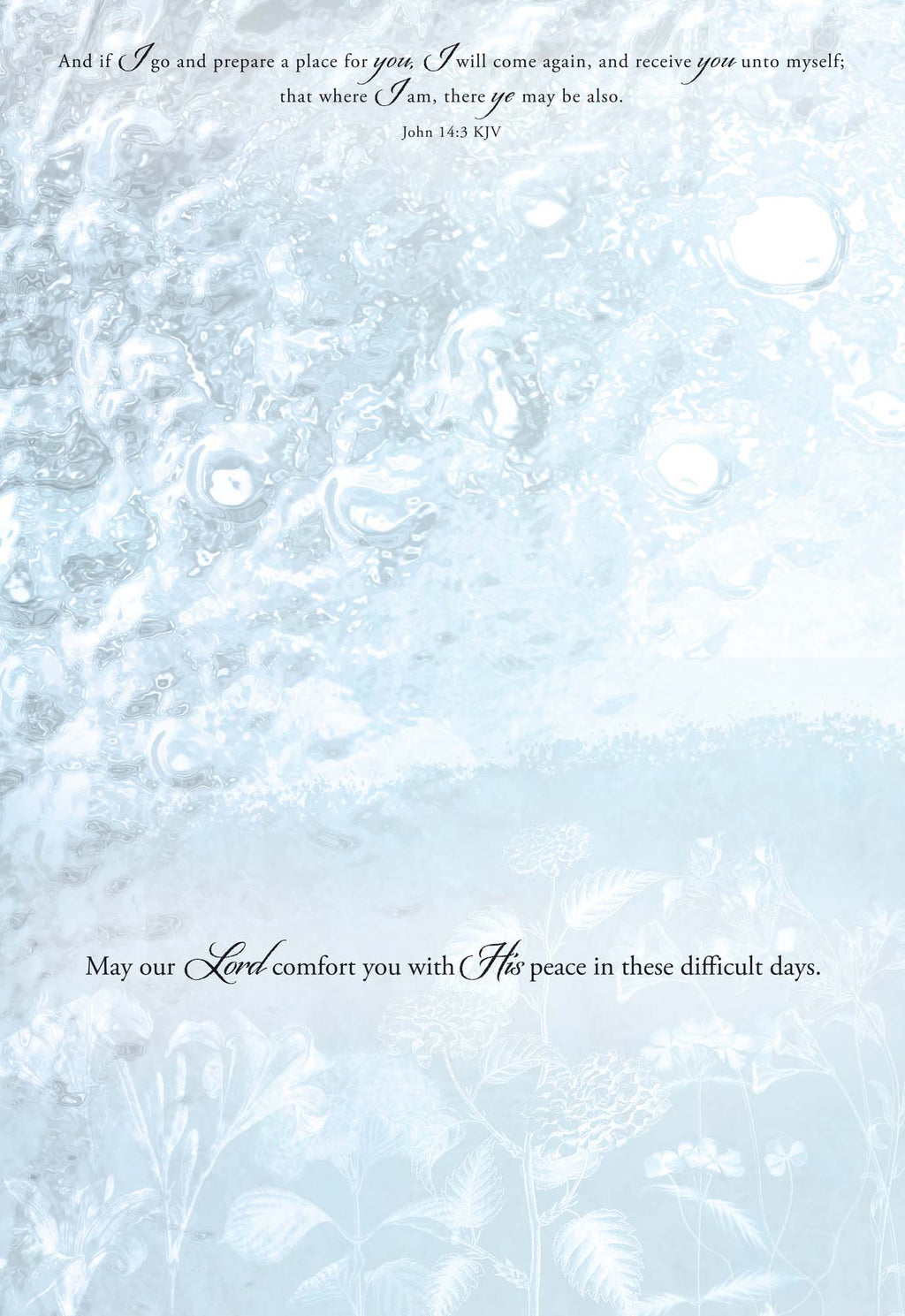 Religious Sympathy Cards | Thoughts of Sympathy - Box of 24 Assorted Sympathy Cards by Shared Blessings