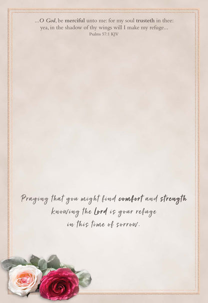 Thoughts of Sympathy - Box of 24 Assorted Sympathy Cards by Shared Blessings