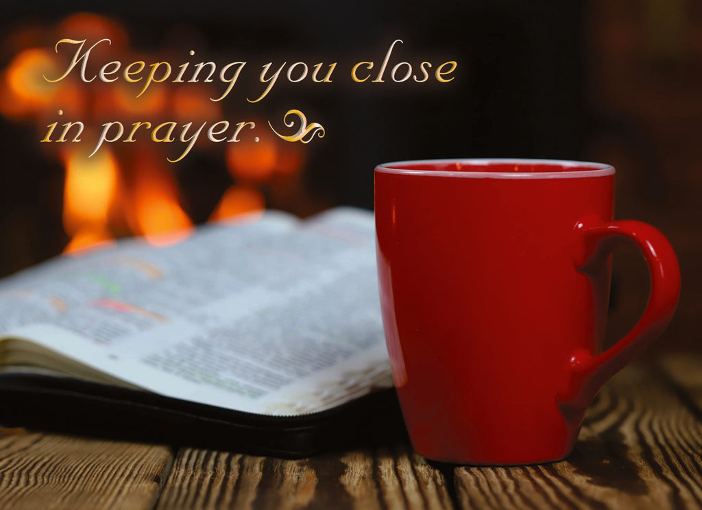 Christian Thinking of You Cards by Shared Blessings- Blessed Thoughts - 12 Cards and Envelopes