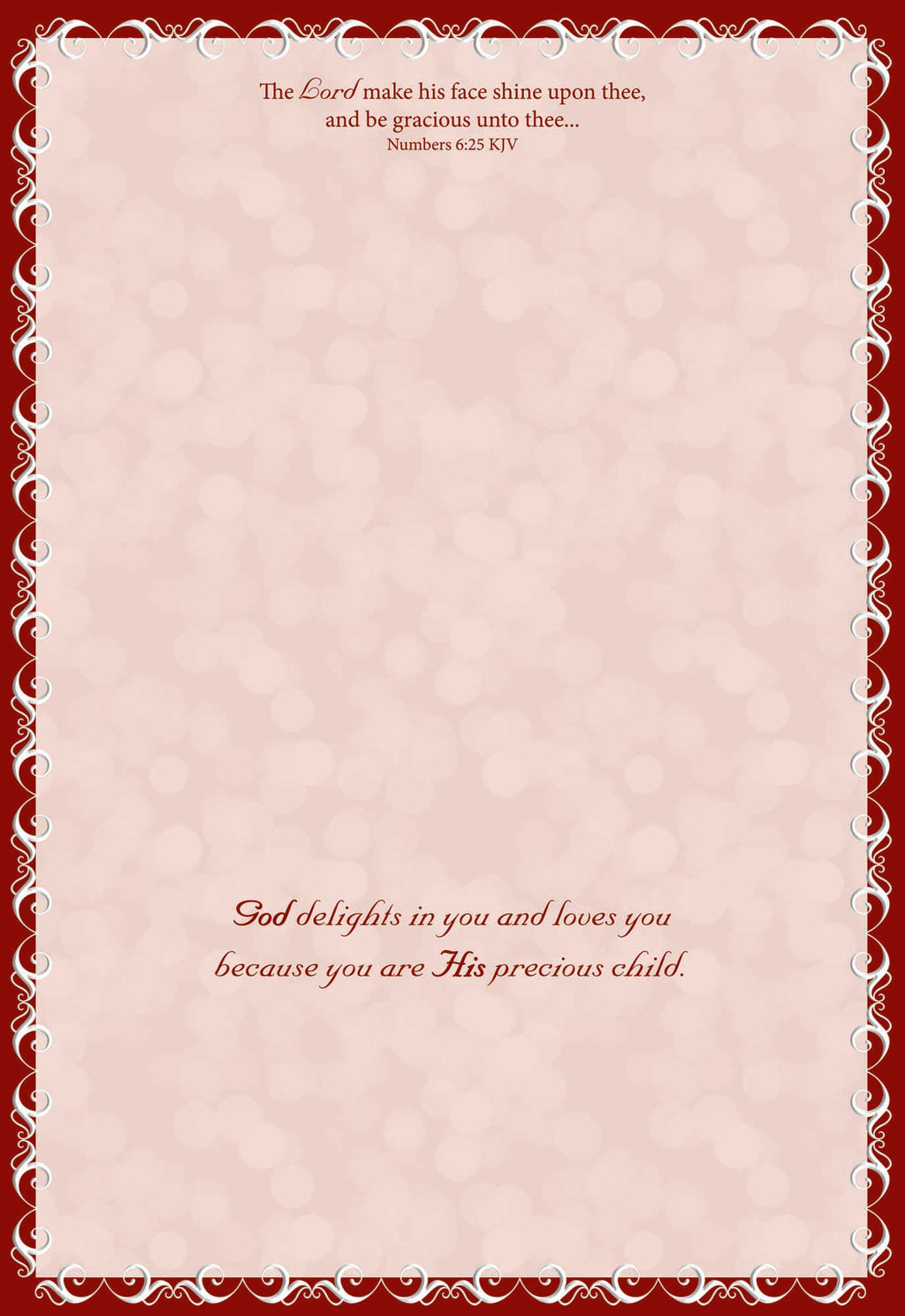 Christian Thinking of You Cards by Shared Blessings- Blessed Thoughts - 12 Cards and Envelopes