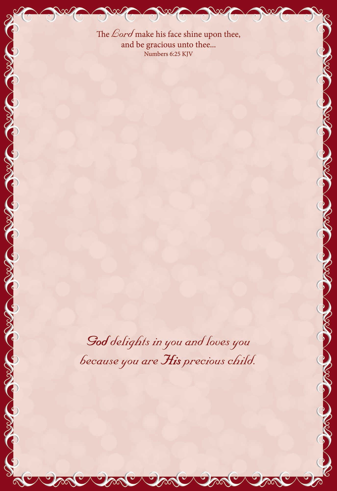 Christian Thinking of You Cards by Shared Blessings- Blessed Thoughts - 12 Cards and Envelopes