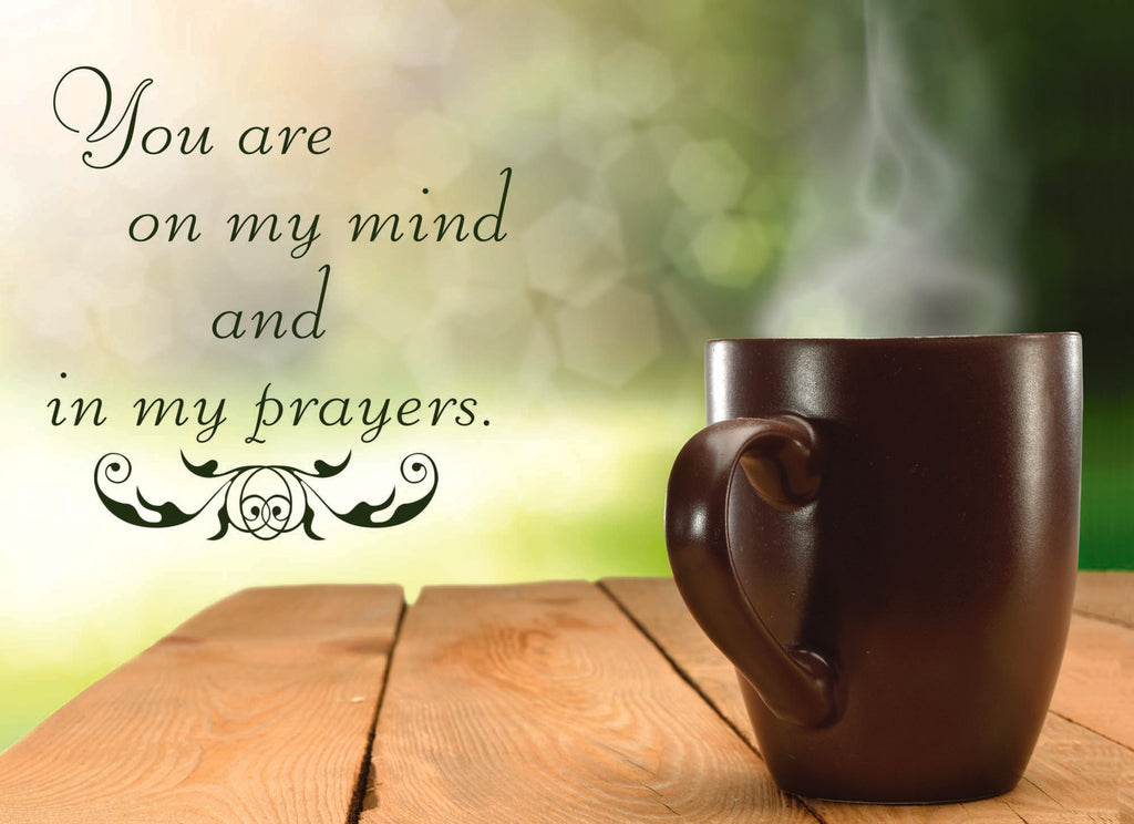 Christian Thinking of You Cards by Shared Blessings- Blessed Thoughts - 12 Cards and Envelopes