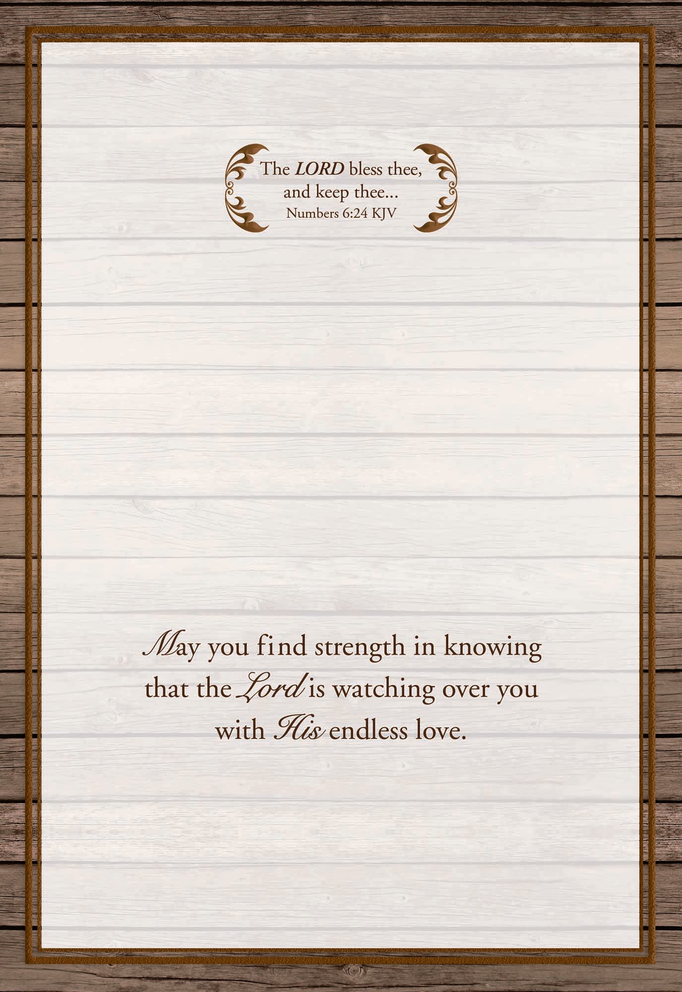 Christian Thinking of You Cards by Shared Blessings- Blessed Thoughts - 12 Cards and Envelopes