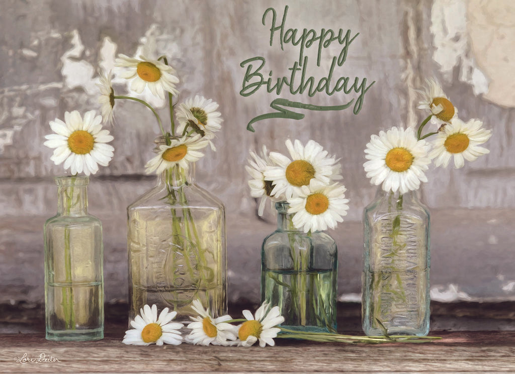 Christian Birthday Cards by Shared Blessings- Floral Celebration, Box of 12 Birthday Cards