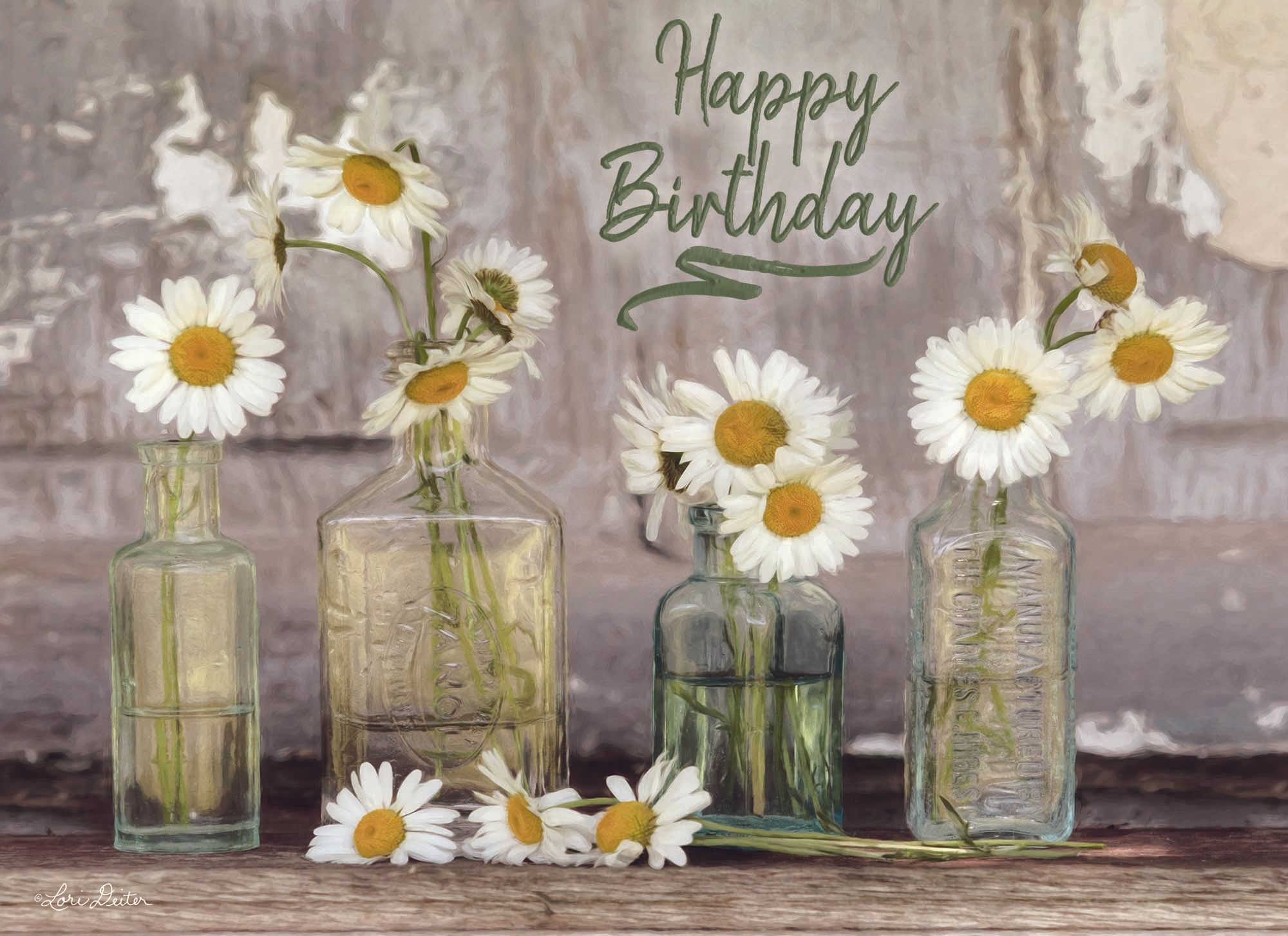 Christian Birthday Cards by Shared Blessings- Floral Celebration, Box of 12 Birthday Cards