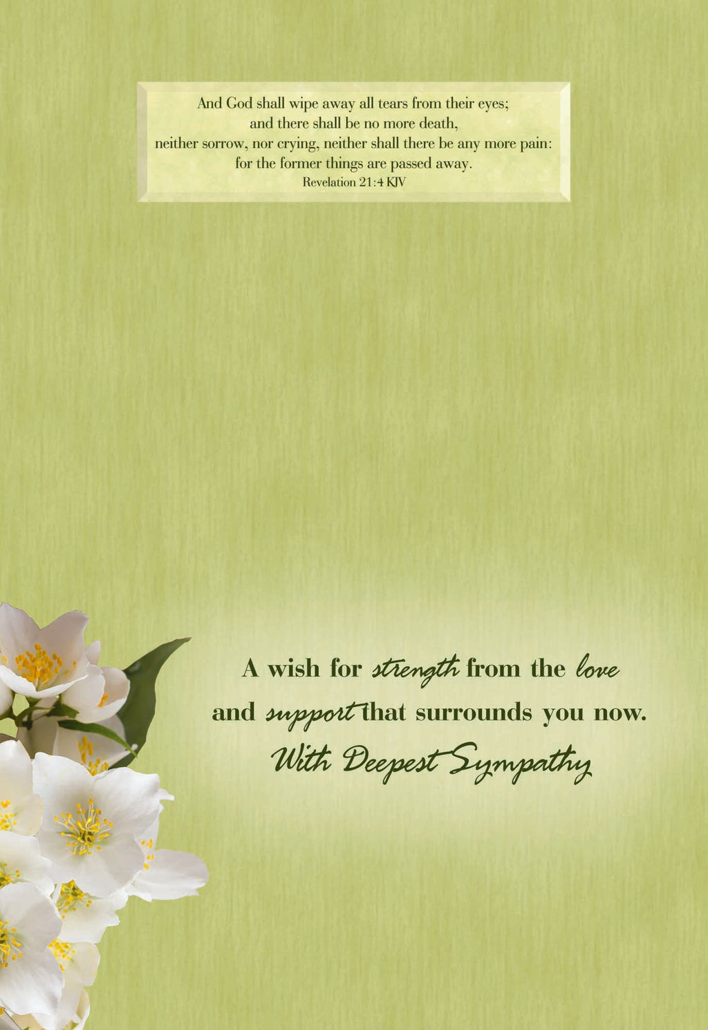 Christian Sympathy Cards by Shared Blessings | Rustic Flowers | 12 Boxed Sympathy Cards