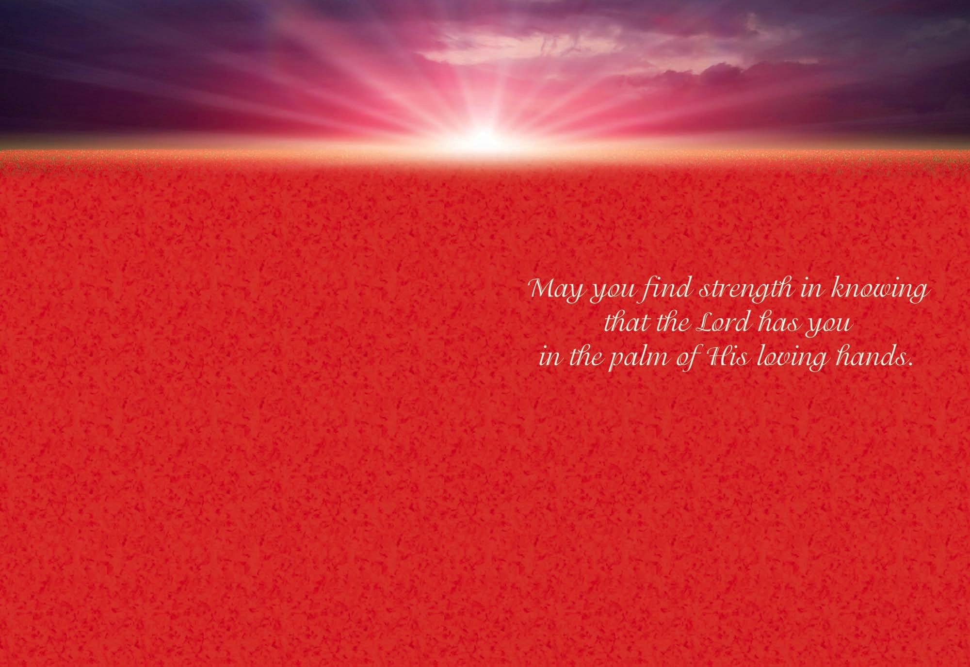 Christian Thinking of You Cards by Shared Blessings- Sunsets, 12 Cards and Envelopes