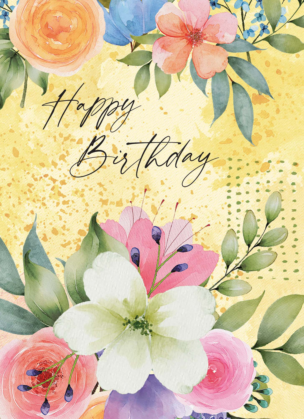Christian Birthday Cards by Shared Blessings - It's Your Birthday, 24 Cards and Envelopes