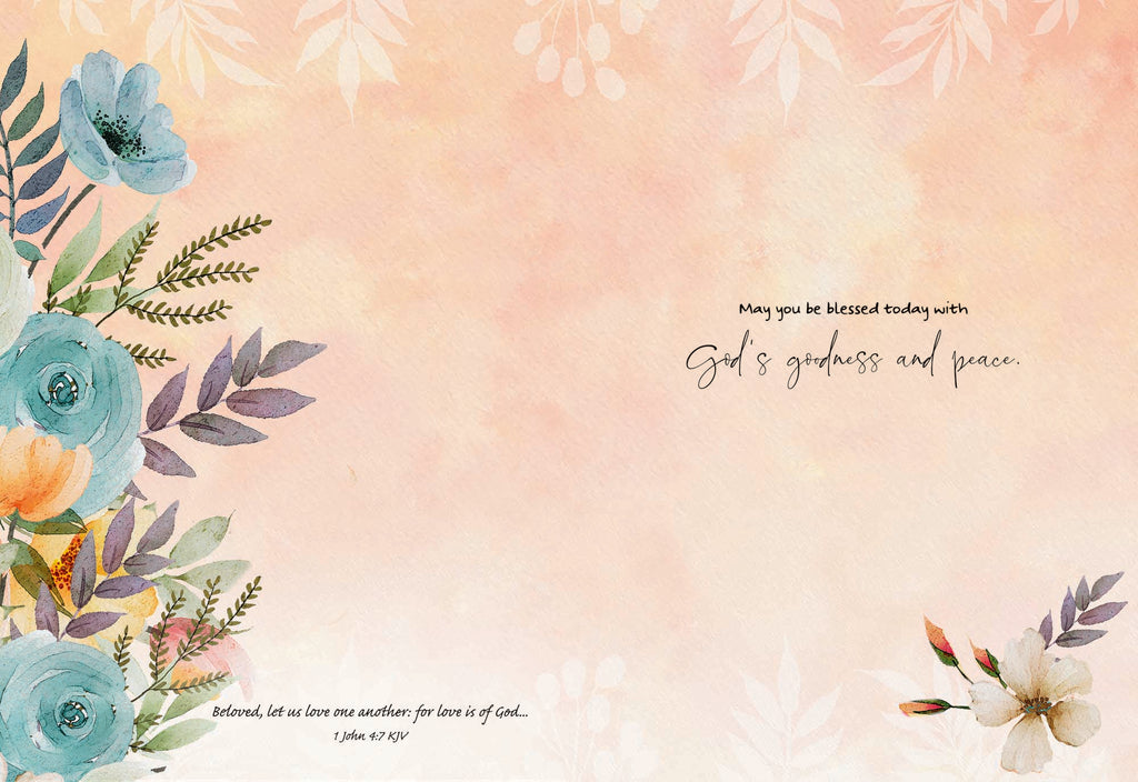 Christian Thinking of You Cards by Shared Blessings- Sunday Morning, 12 Cards and Envelopes