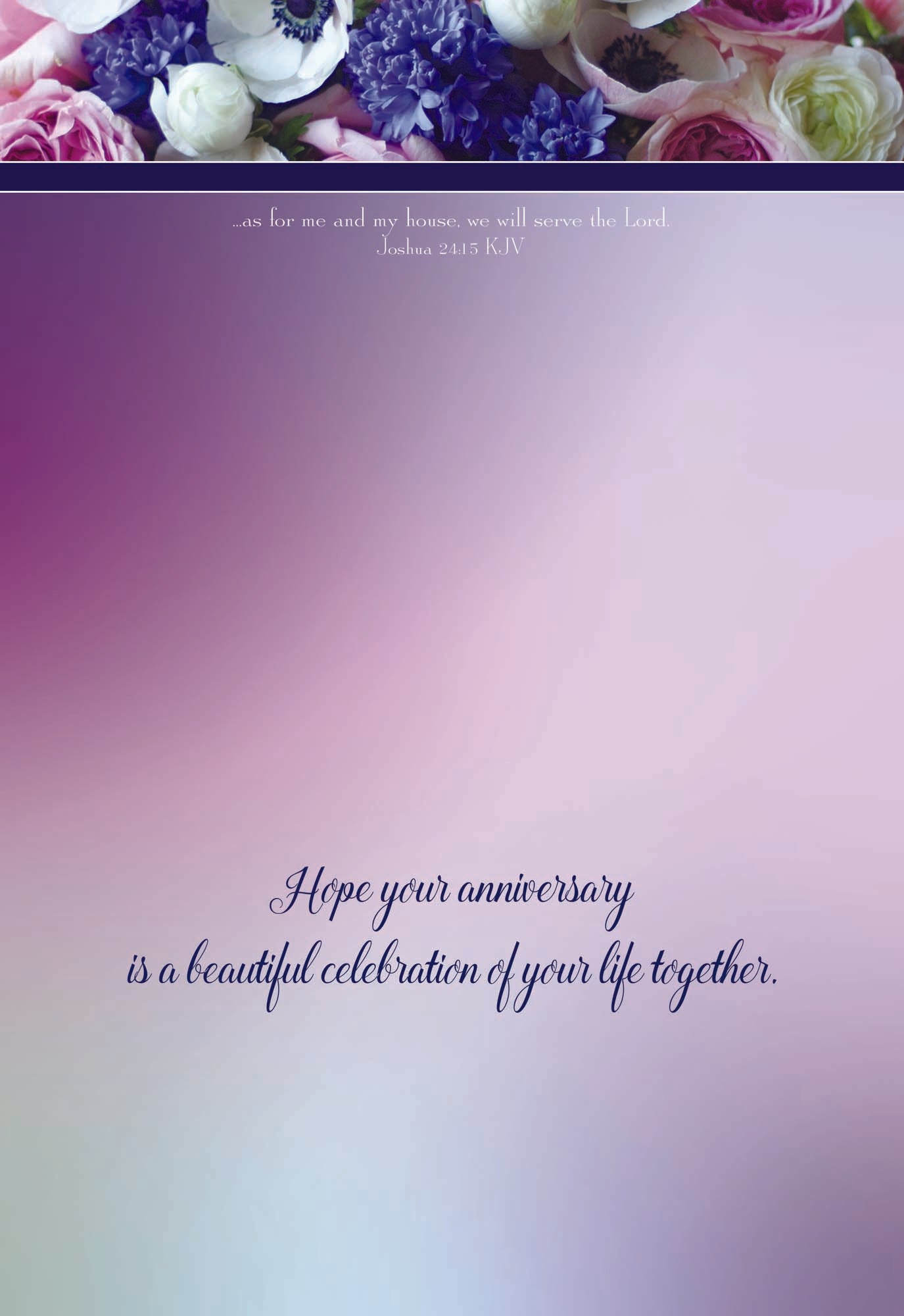 Christian Anniversary Cards by Shared Blessings | Anniversary Blessings | 12 Boxed Anniversary Cards with KJV Scripture