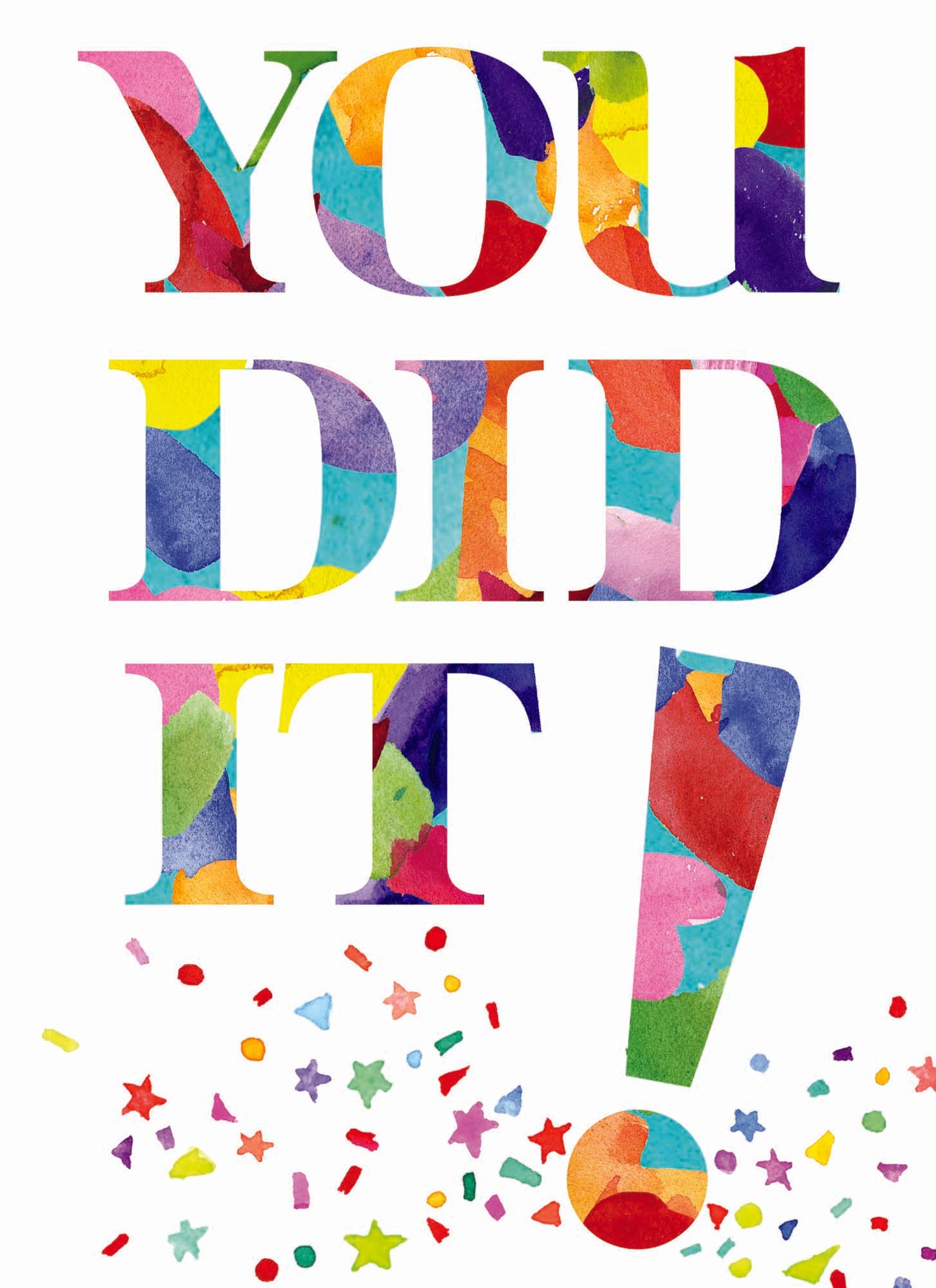 Congratulations - You Did It!