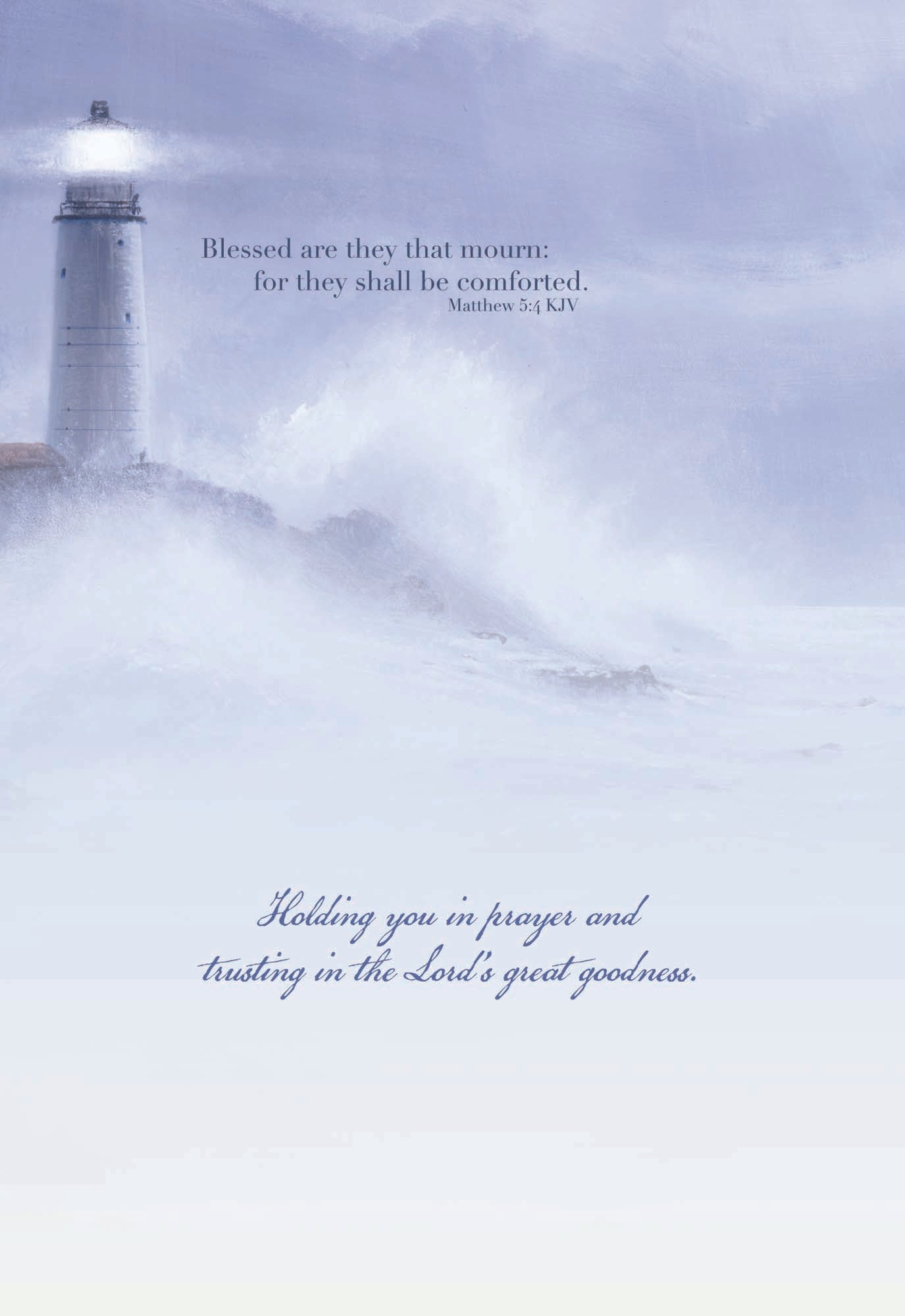 Sympathy - Coastal - assorted Sympathy Cards, Box of 12