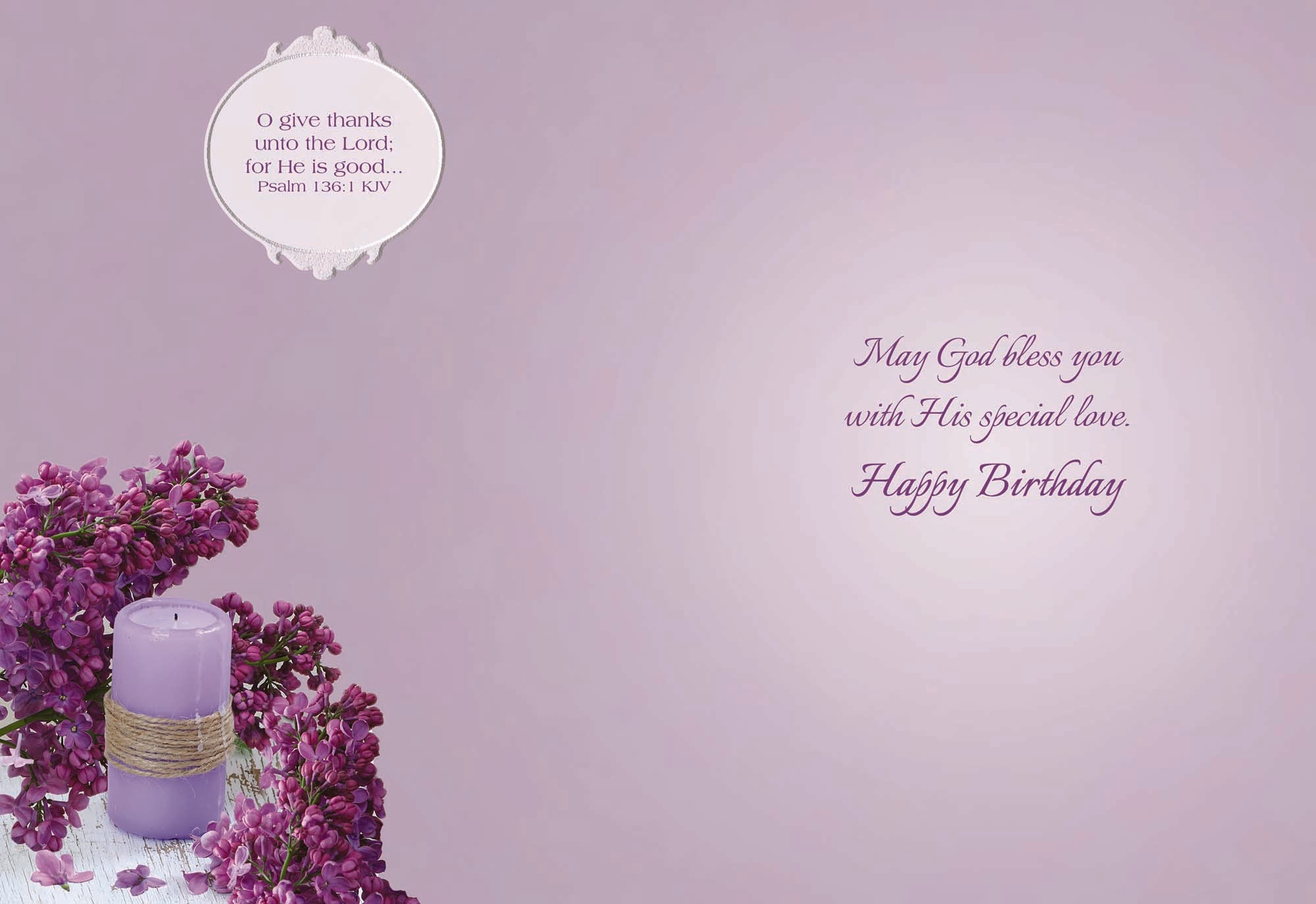 Christian Birthday Card