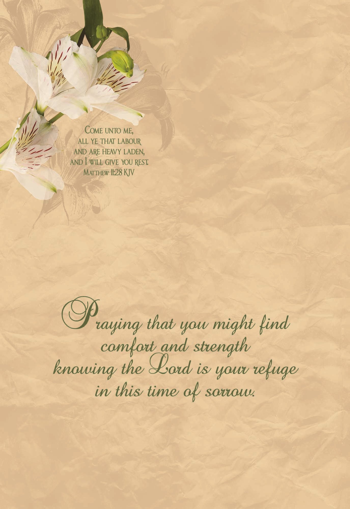 Vintage Floral - Boxed Assorted Sympathy