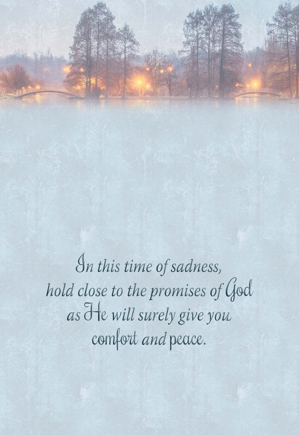 Christian Sympathy Cards by Shared Blessings - Serene Sympathy - 12 Assorted Sympathy Cards