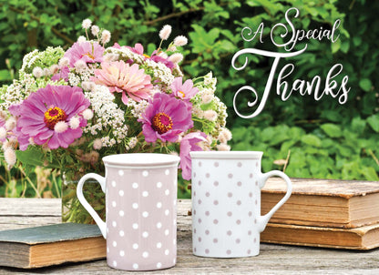 Tea Time Thank You Cards, 12 Boxed Greeting cards by Shared Blessings