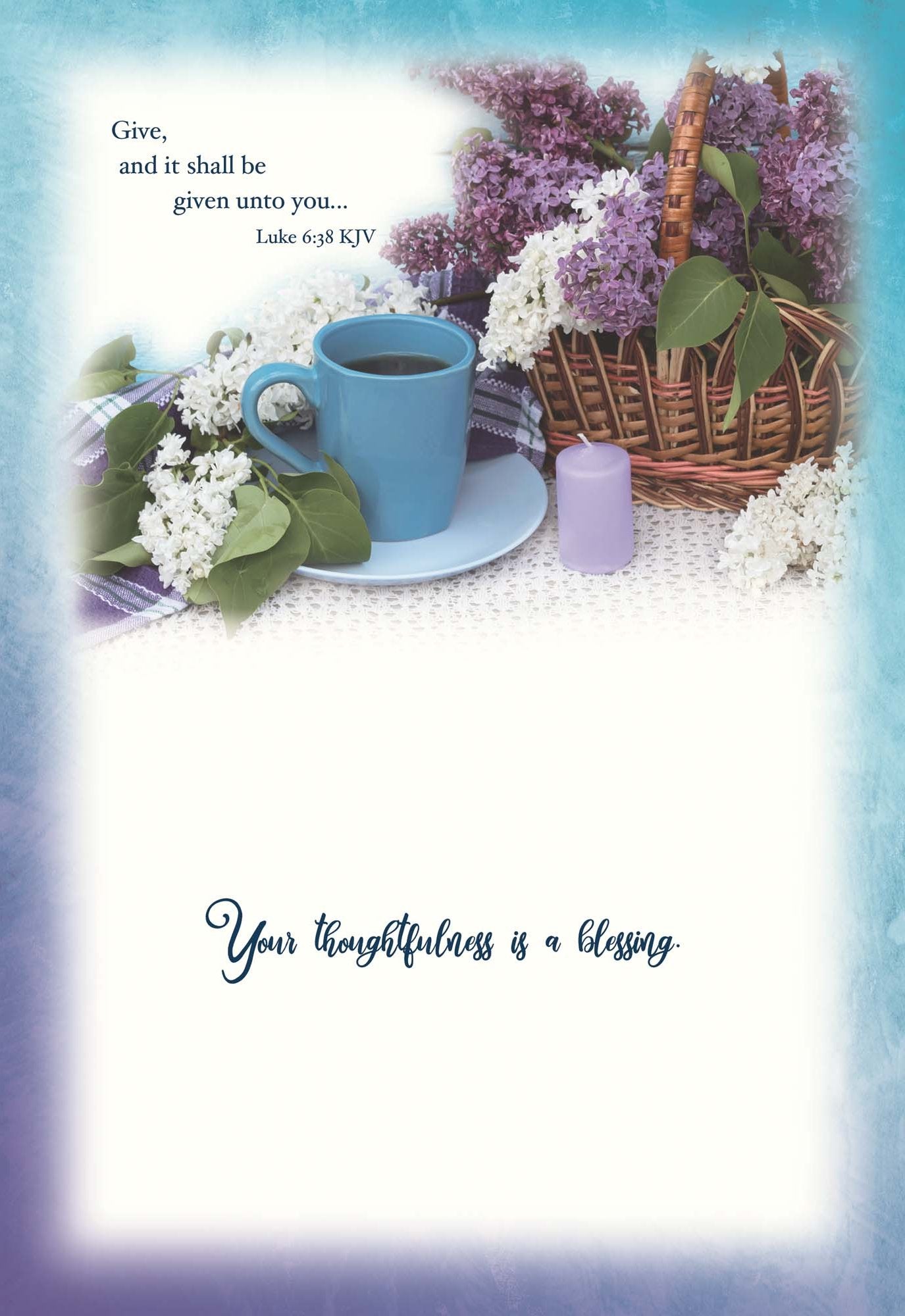 Tea Time Thank You Cards, 12 Boxed Greeting cards by Shared Blessings