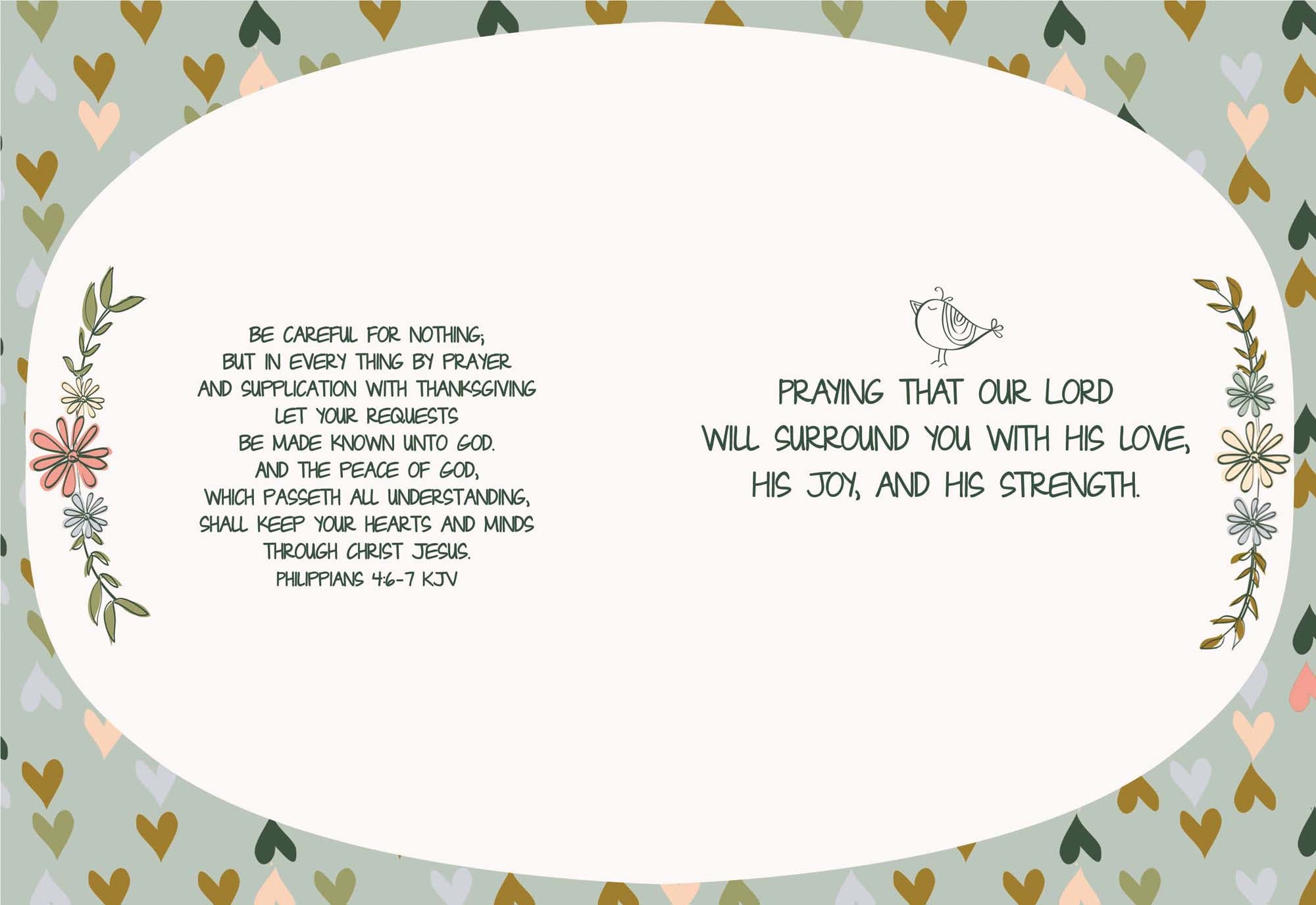 Religious Encouragement Cards with KJV Scripture | Whispers of Grace