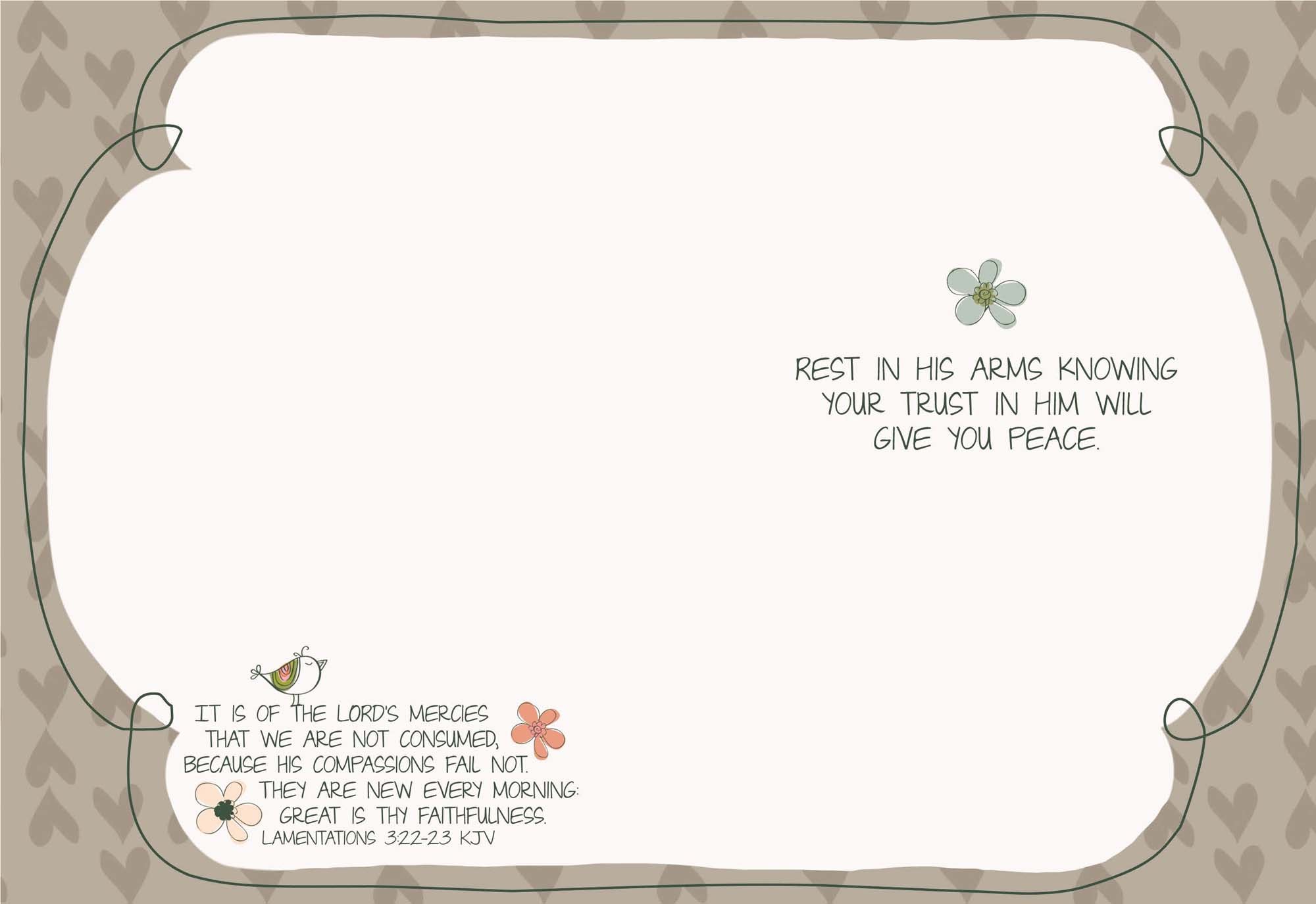 Religious Encouragement Cards with KJV Scripture | Whispers of Grace