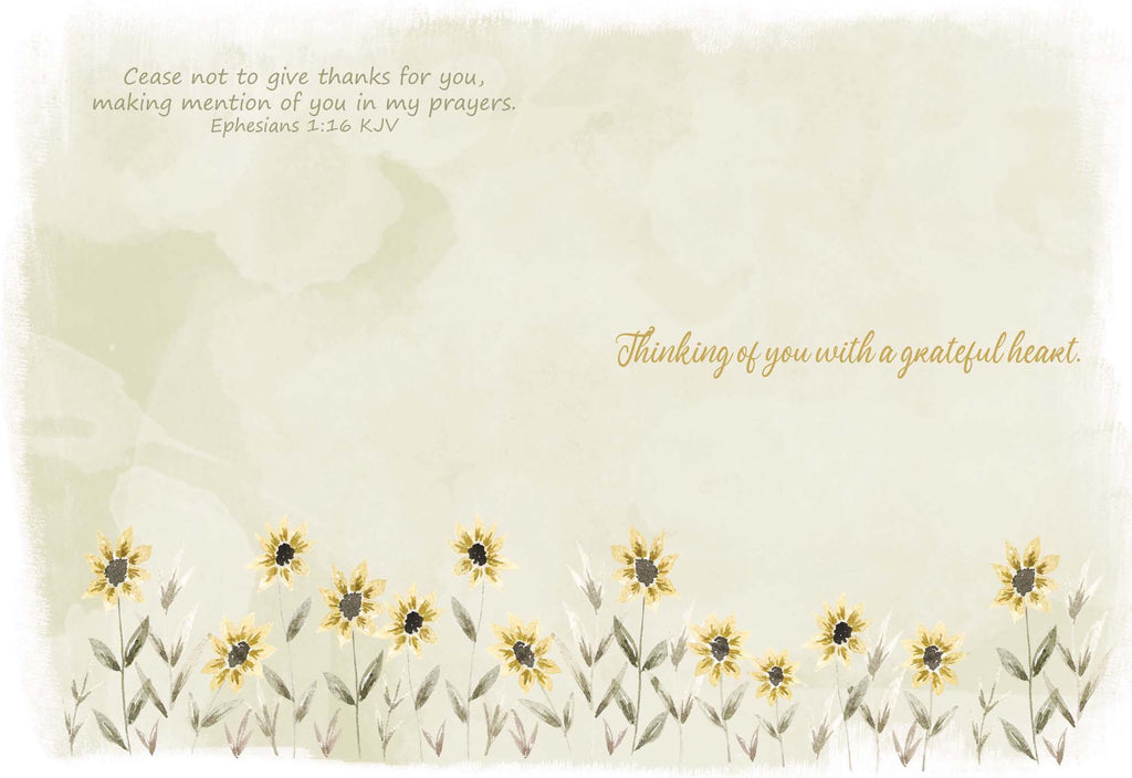 Religious Thank You Cards with Scripture |  Graced with Gratitude