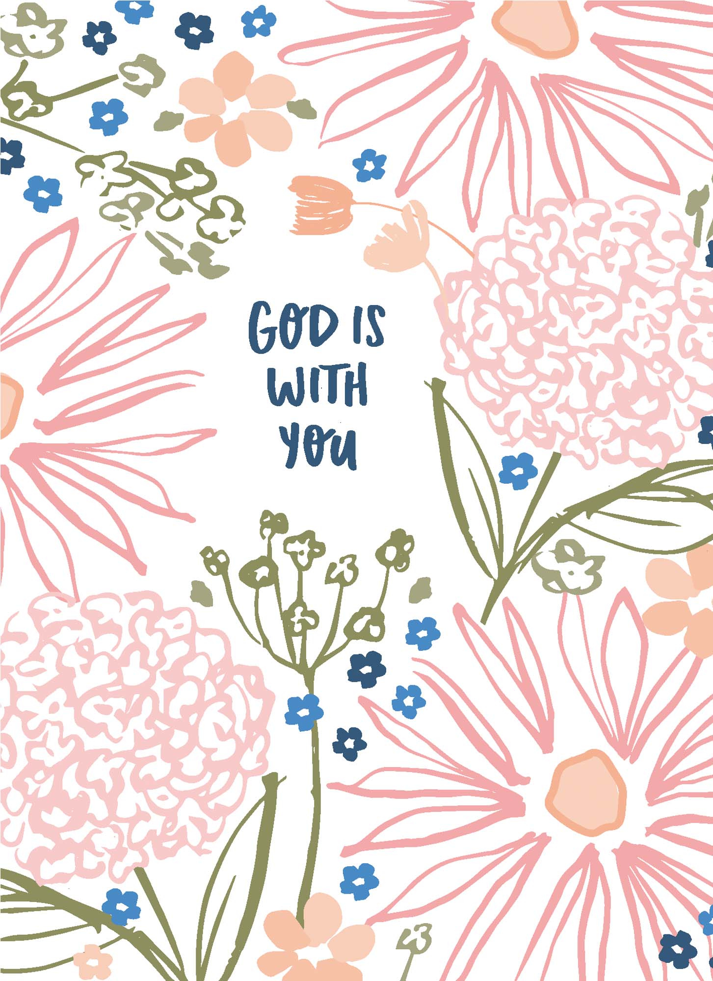 Religious Encouragement Cards with Scripture | Hope Blossoms