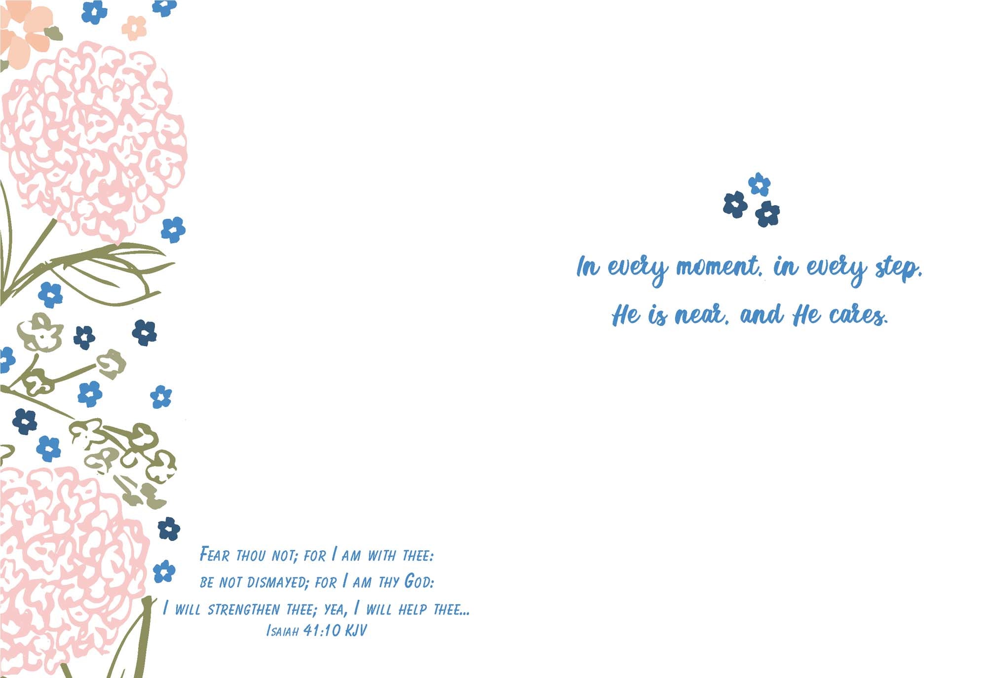 Religious Encouragement Cards with Scripture | Hope Blossoms