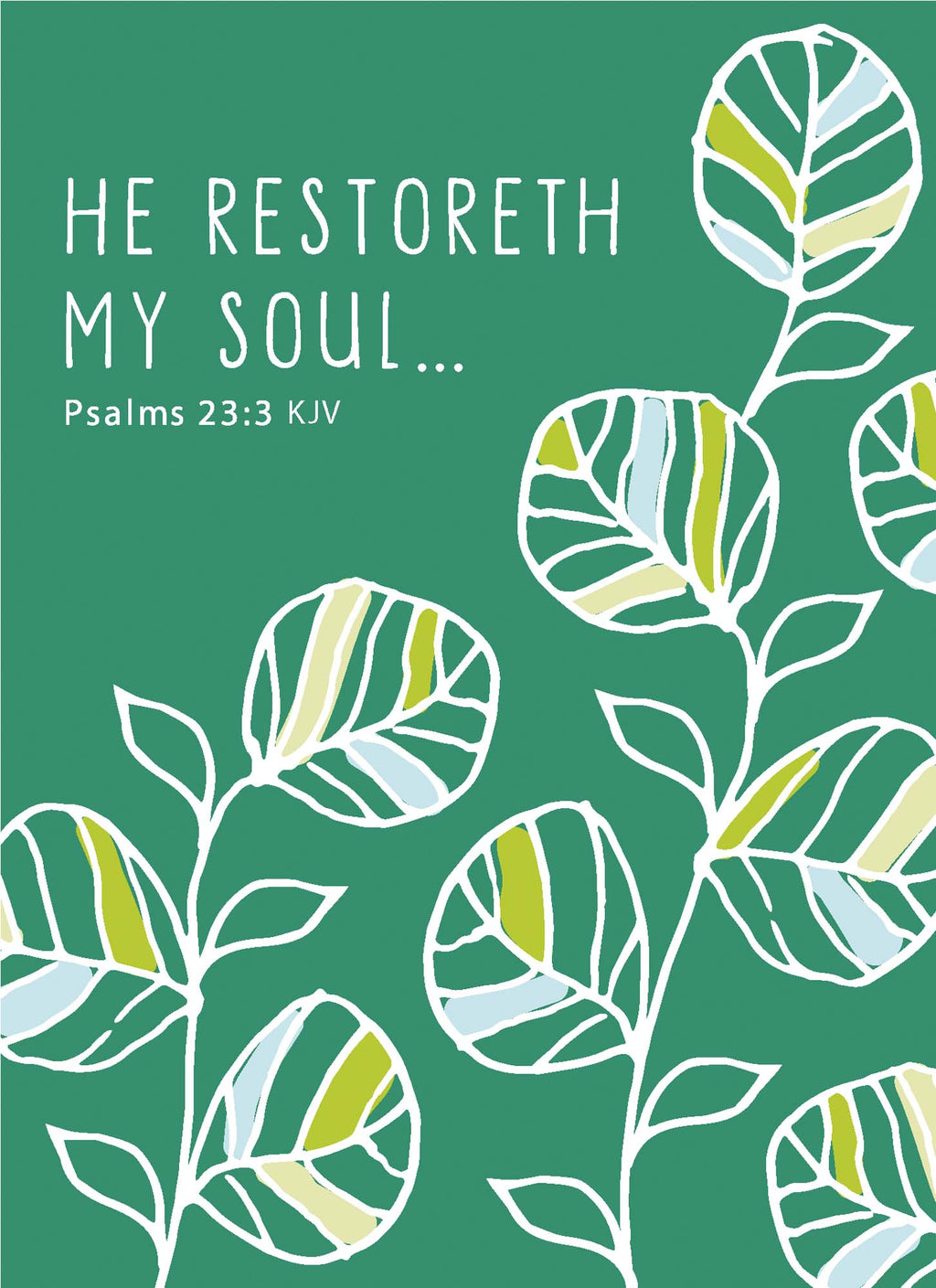 Religious Encouragement Cards with Scripture | Hope Blossoms