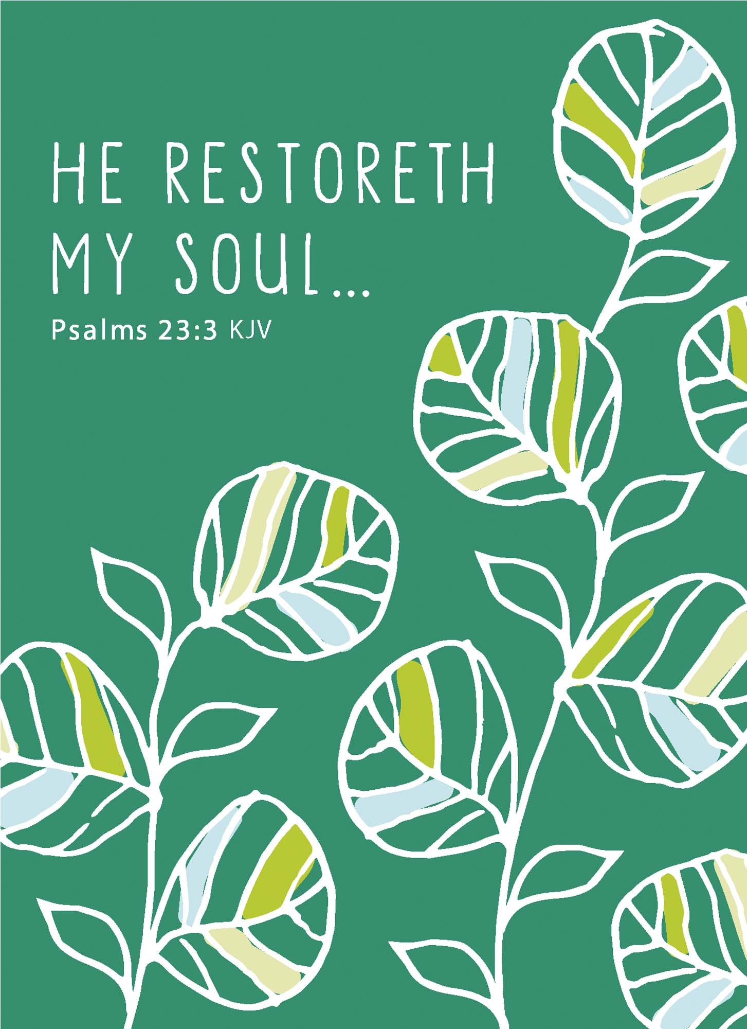 Religious Encouragement Cards with Scripture | Hope Blossoms