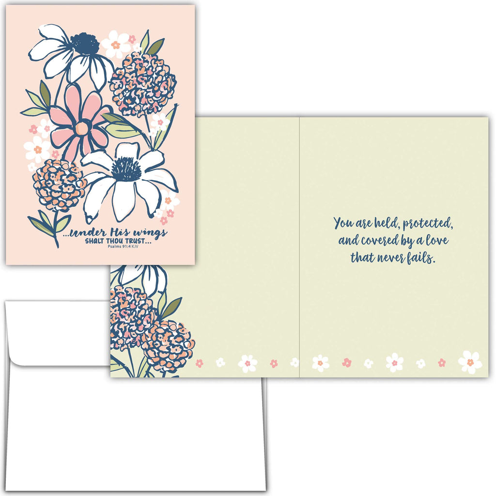 Religious Encouragement Cards with Scripture | Hope Blossoms