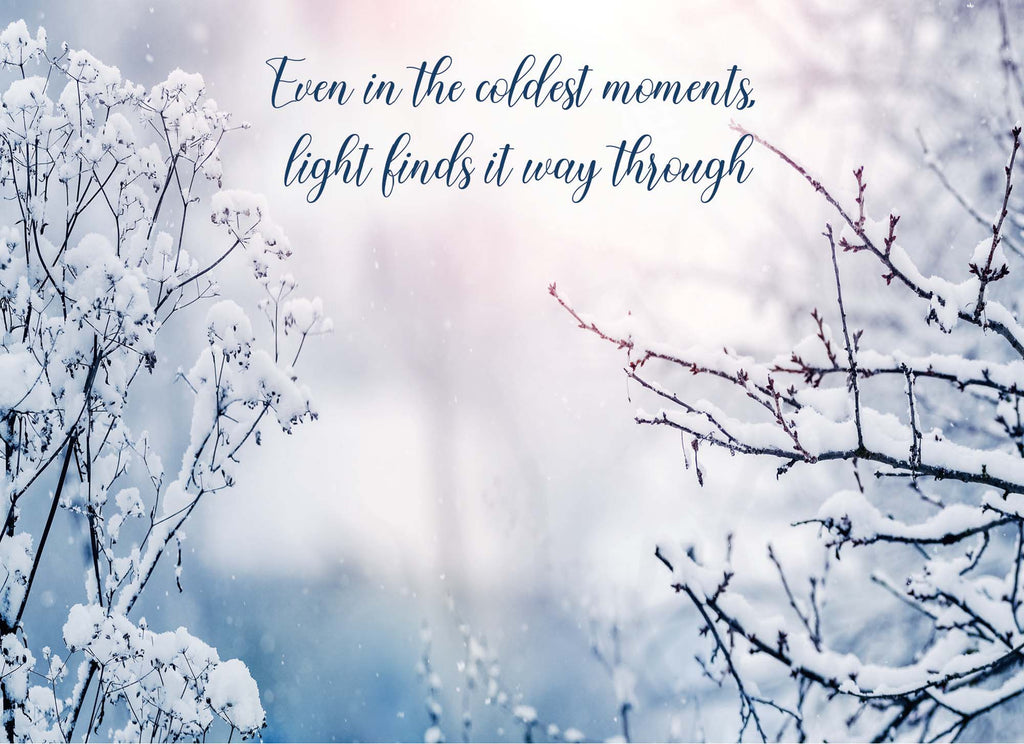 Religious Sympathy Cards with KJV Scripture | Heavenly Peace