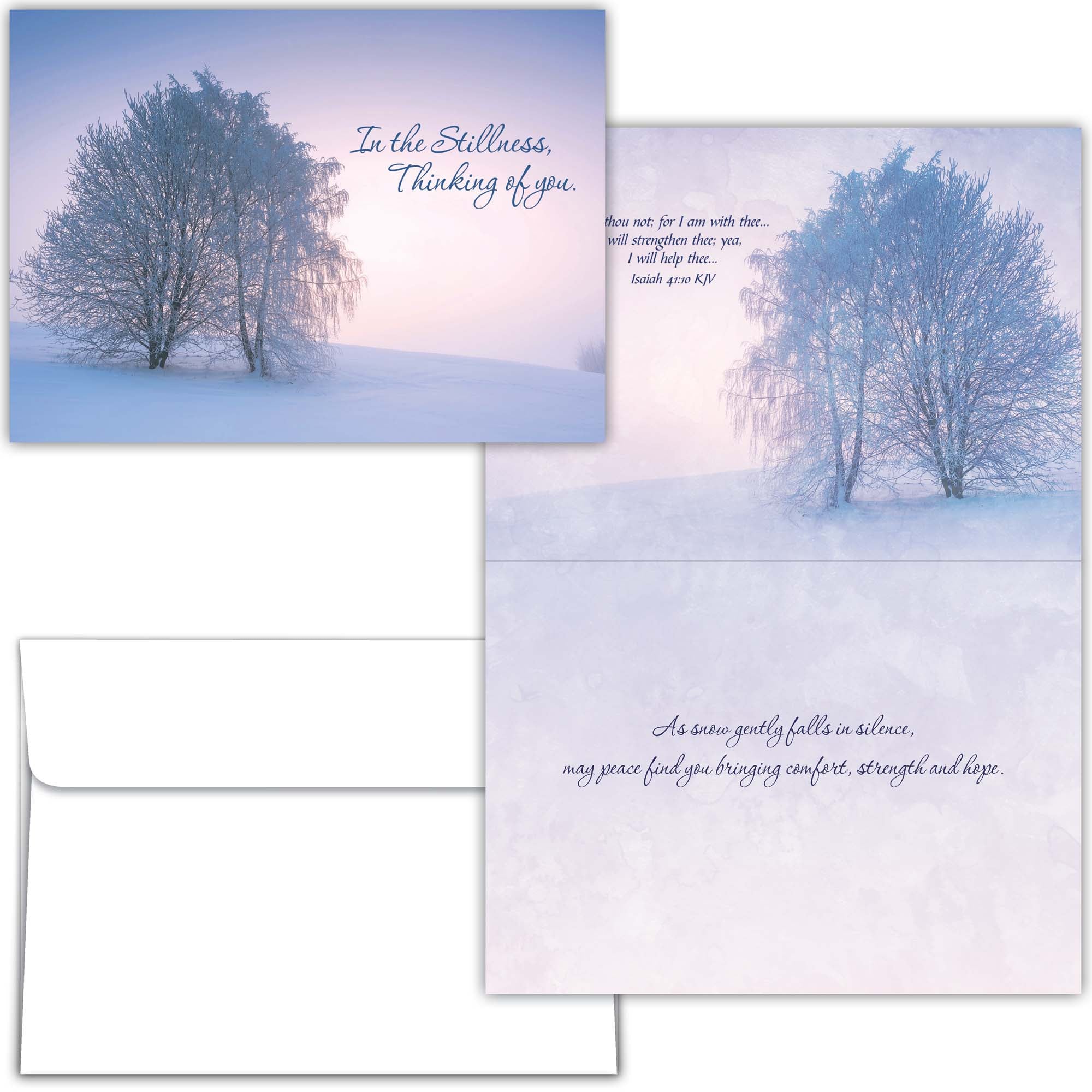 Religious Sympathy Cards with KJV Scripture | Heavenly Peace