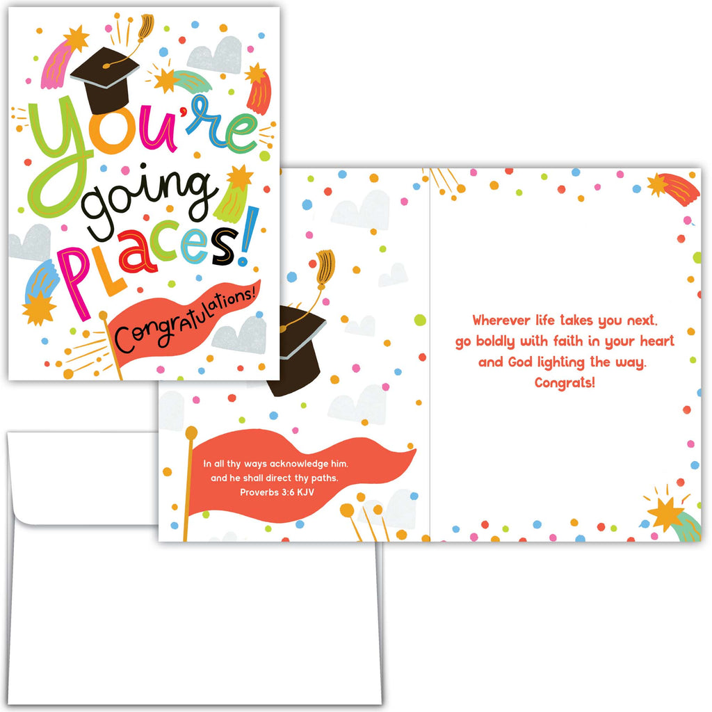 Joy in the Journey | Shared Blessings Boxed Christian Graduation Cards