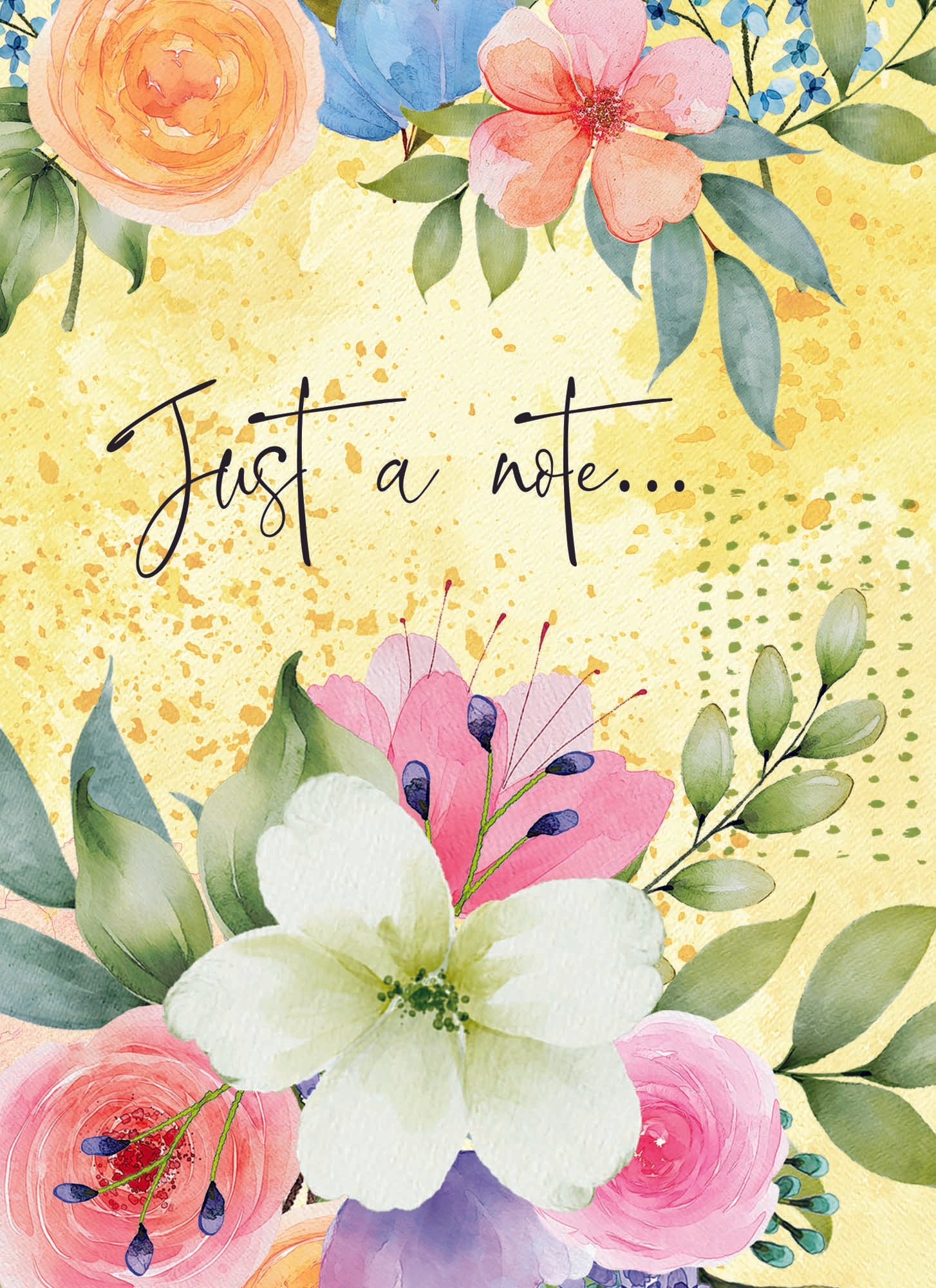 Christian Thinking of You Cards by Shared Blessings- Garden's Reflection, 12 Cards and Envelopes