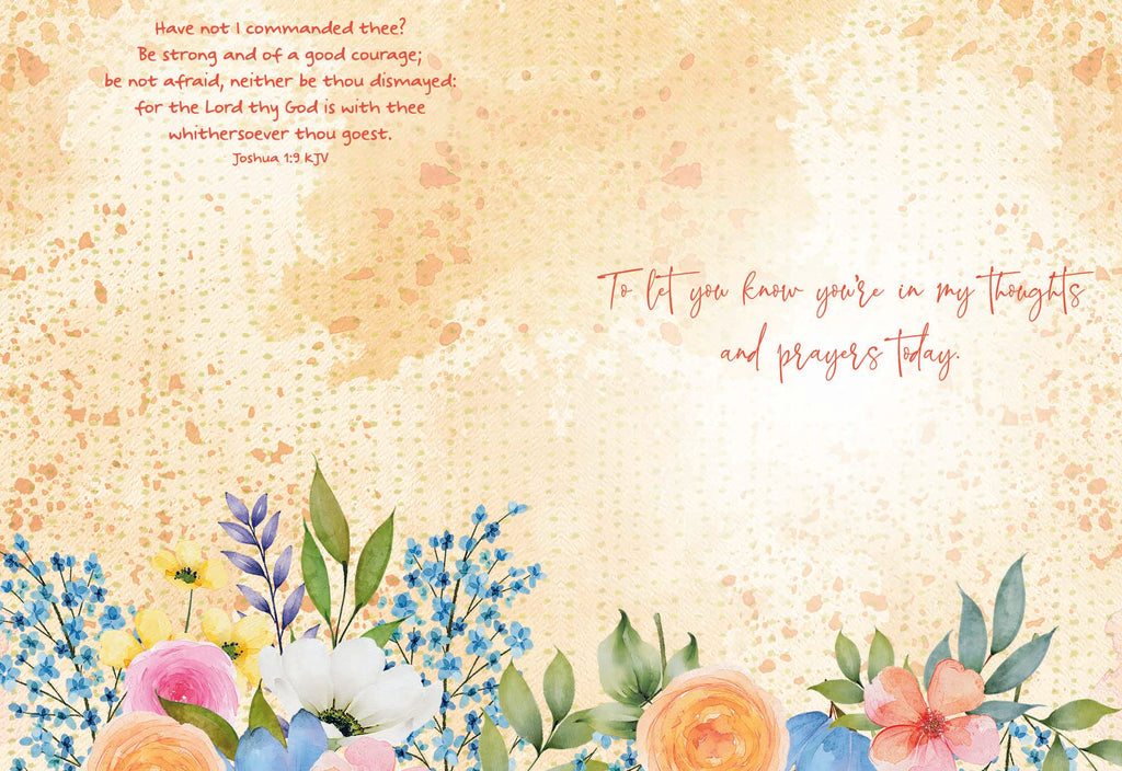 Christian Thinking of You Cards by Shared Blessings- Garden's Reflection, 12 Cards and Envelopes