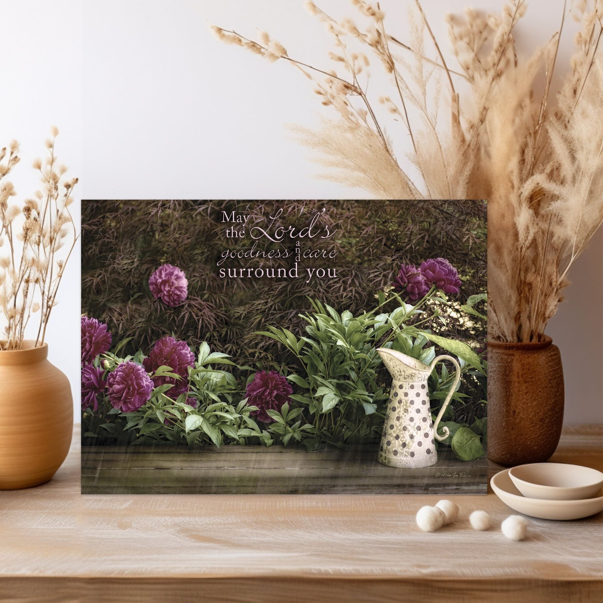 Christian Thinking of You Cards by Shared Blessings- Florally Yours, 12 Cards and Envelopes