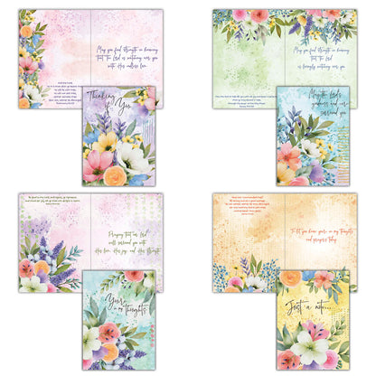 Garden's Reflection- Thinking of You - Box of 12 Cards