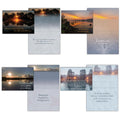 Christian Sympathy Cards by Shared Blessings - Serene Sympathy - 12 Assorted Sympathy Cards