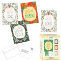 Floral KJV Christian Birthday Card Box | Joyful Blessings