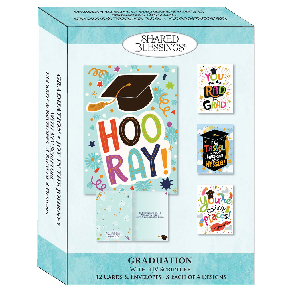 Joy in the Journey | Shared Blessings Boxed Christian Graduation Cards