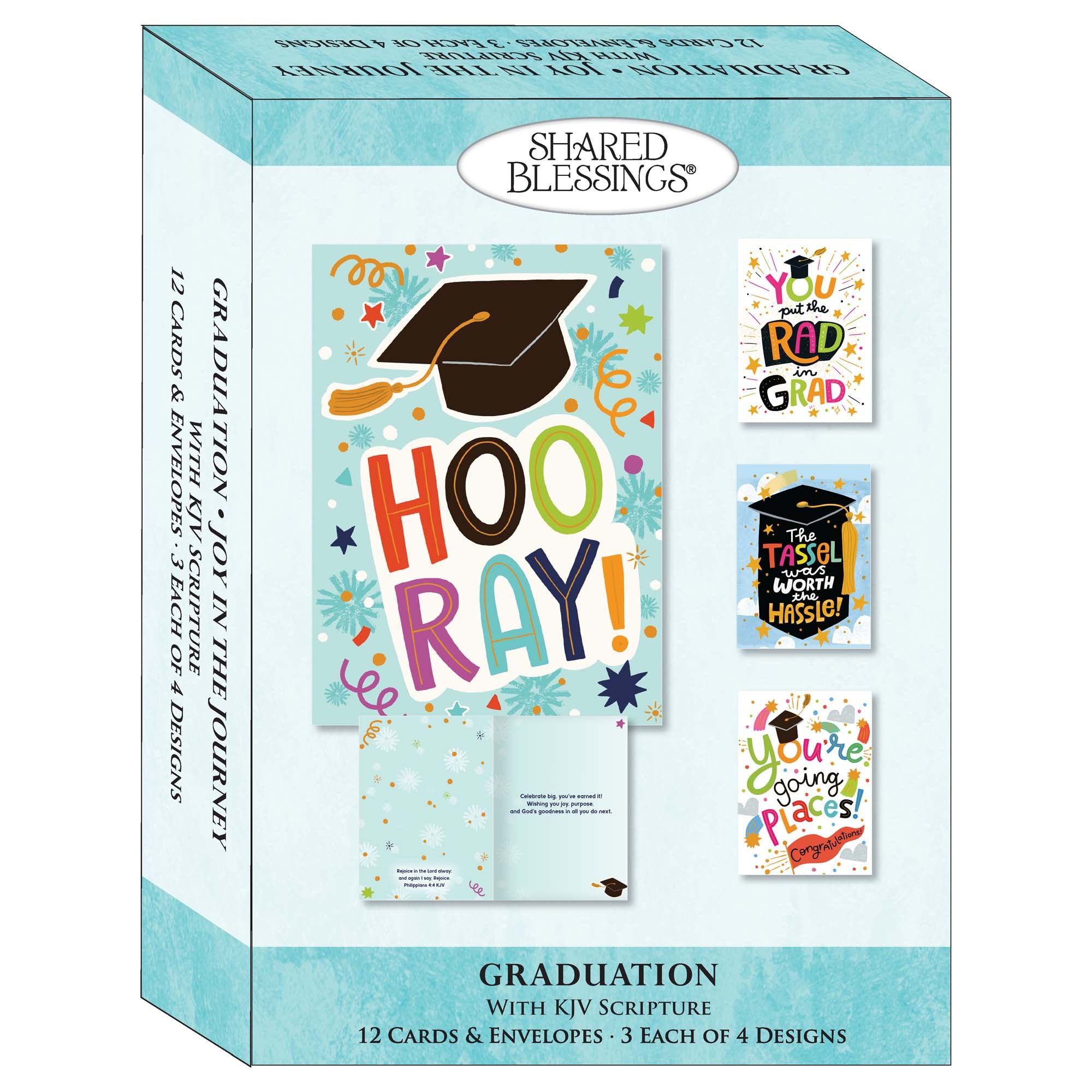 Joy in the Journey | Shared Blessings Boxed Christian Graduation Cards