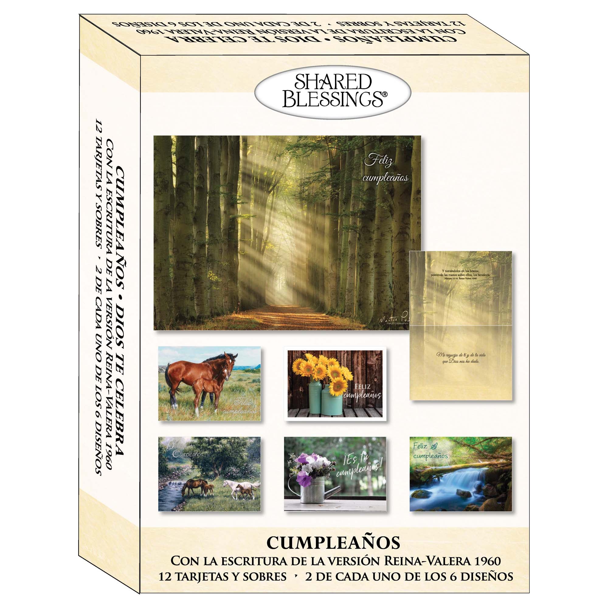 Religious Birthday Cards with Scripture in Spanish | Dios Te Celebra
